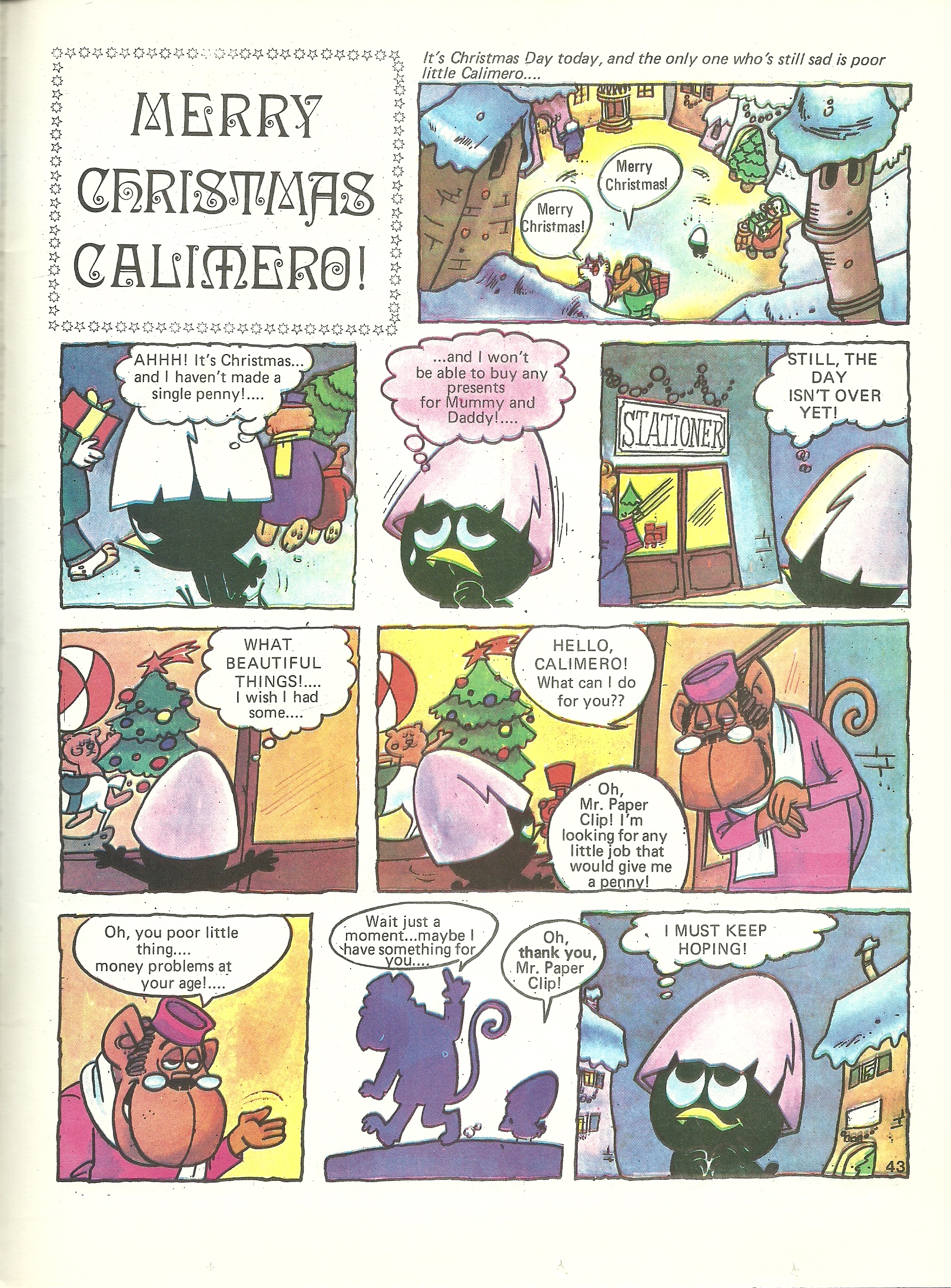 Read online Pagot's Calimero comic -  Issue # Full - 44