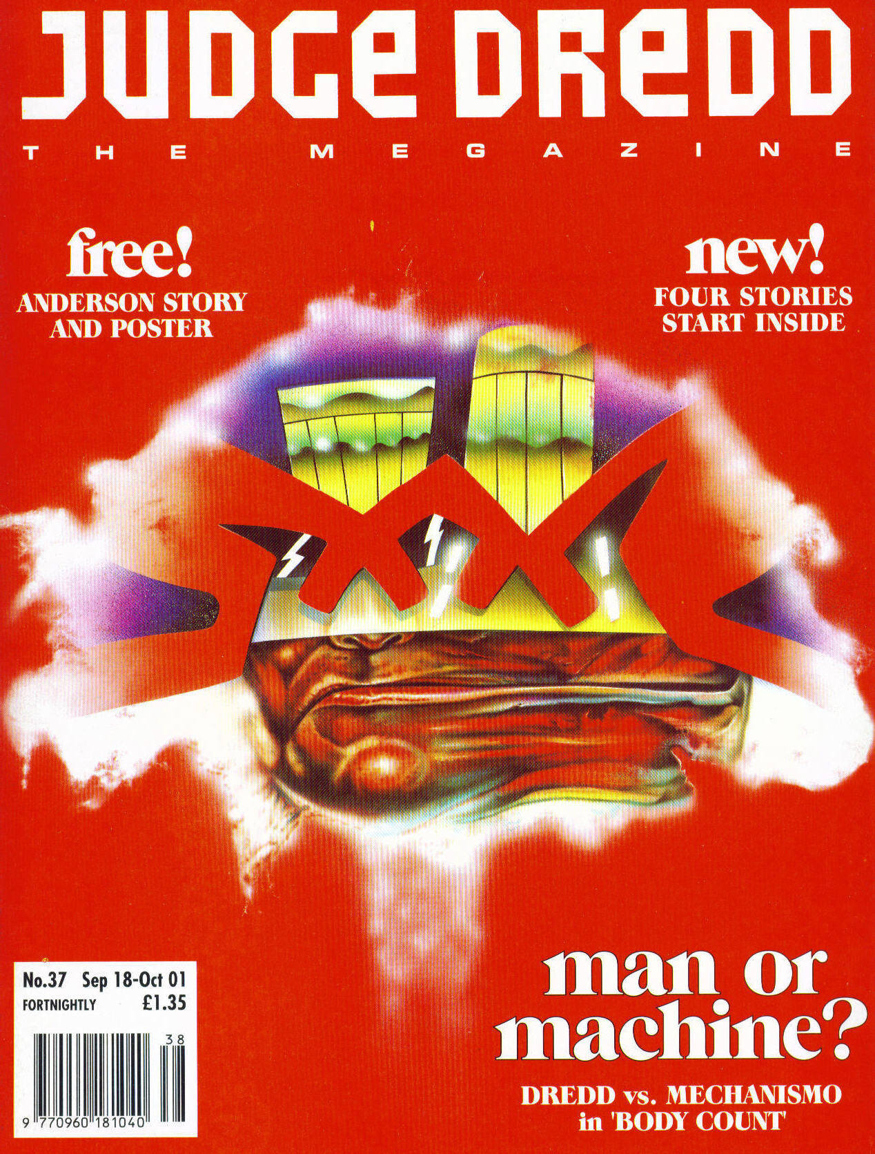 Read online Judge Dredd: The Megazine (vol. 2) comic -  Issue #37 - 1