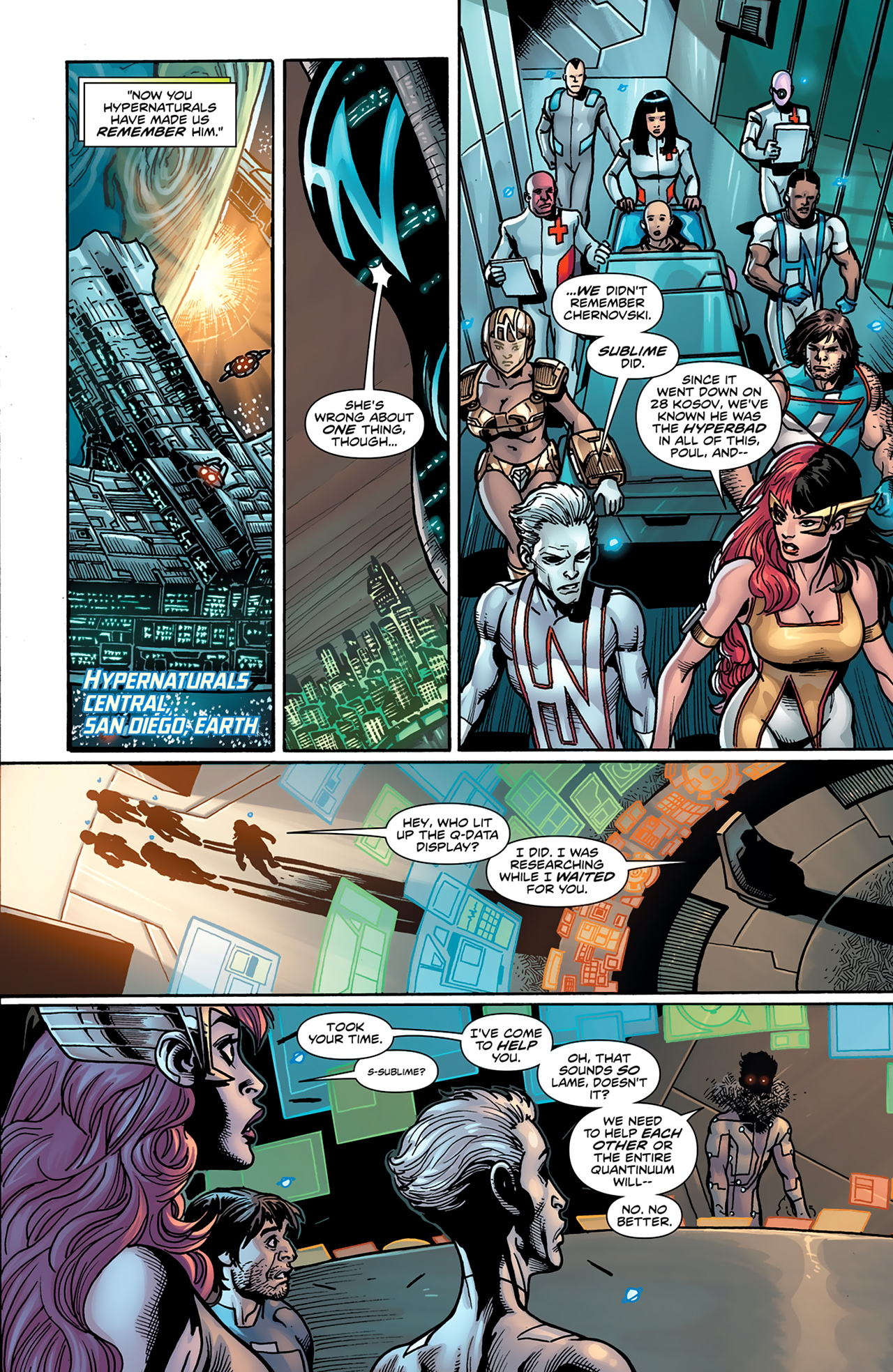 Read online The Hypernaturals comic -  Issue #6 - 24