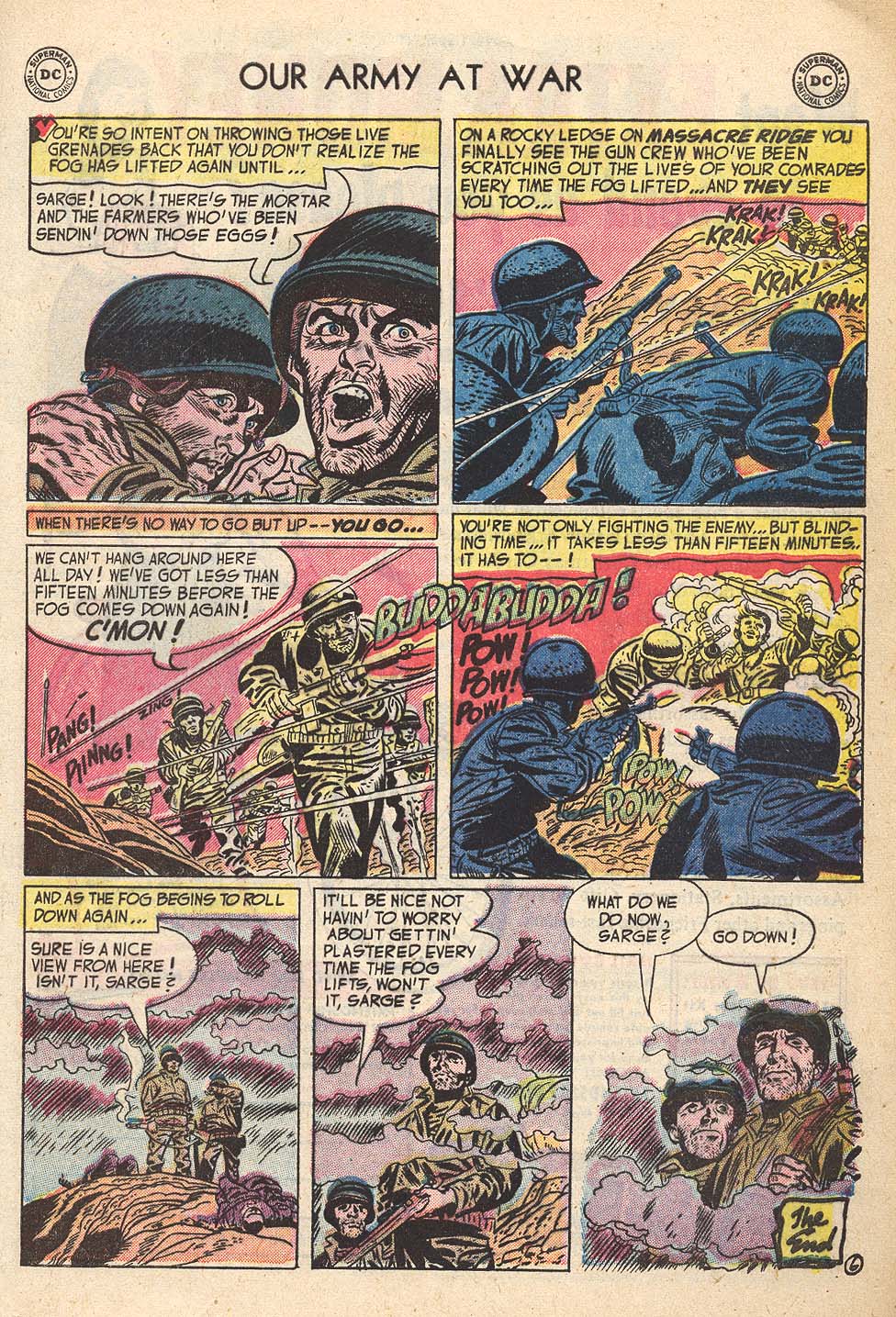 Read online Our Army at War (1952) comic -  Issue #15 - 33
