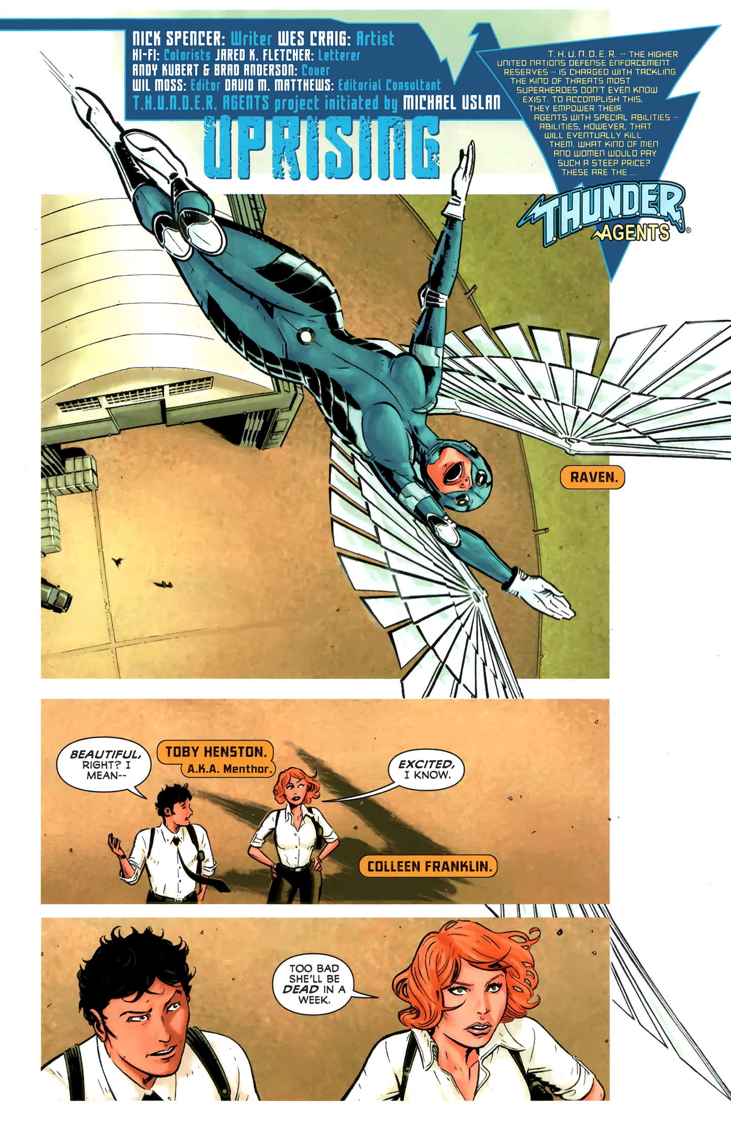 Read online T.H.U.N.D.E.R. Agents (2012) comic -  Issue #1 - 6