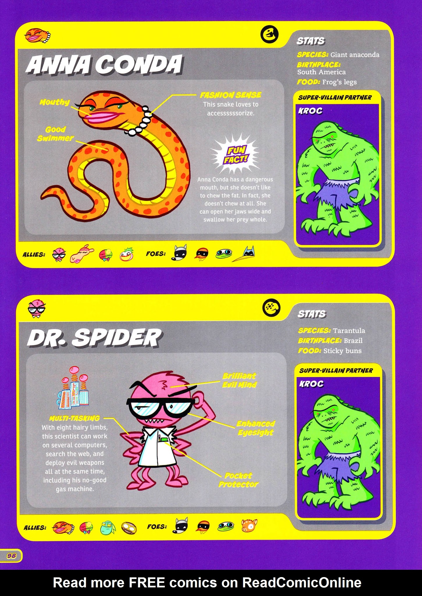 Read online DC Super-Pets Character Encyclopedia comic -  Issue # TPB - 100