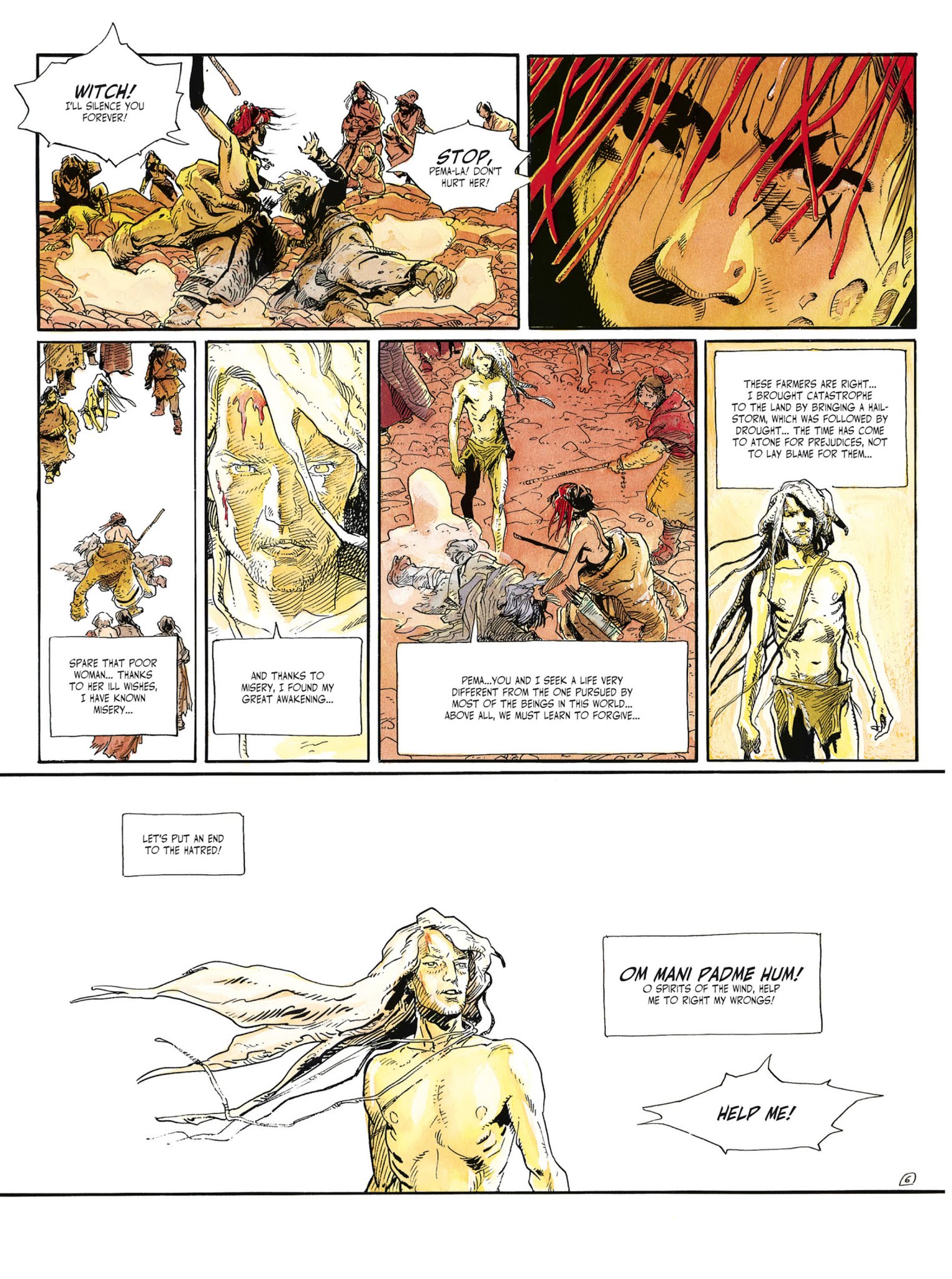 Read online The White Lama comic -  Issue #6 - 10