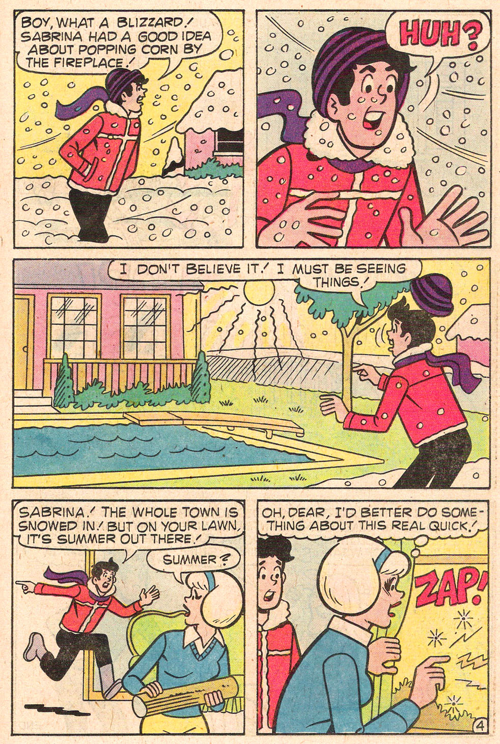 Read online Sabrina The Teenage Witch (1971) comic -  Issue #51 - 23