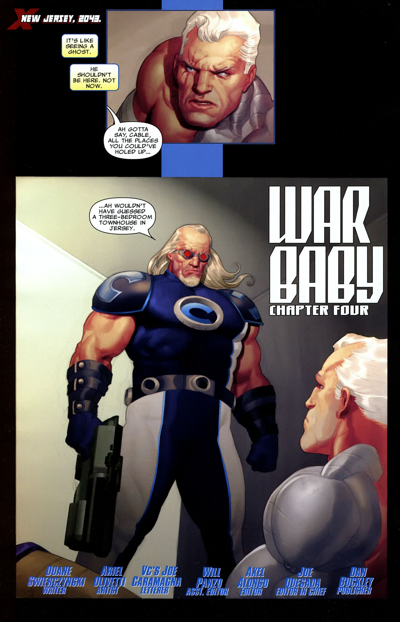 Read online Cable (2008) comic -  Issue #4 - 3