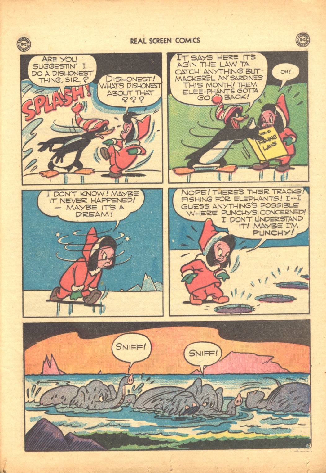 Read online Real Screen Comics comic -  Issue #12 - 37