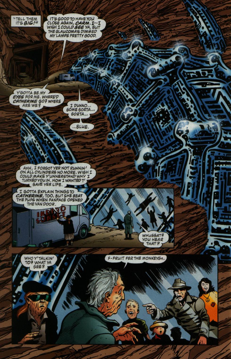 Read online Greyshirt: Indigo Sunset comic -  Issue #6 - 22