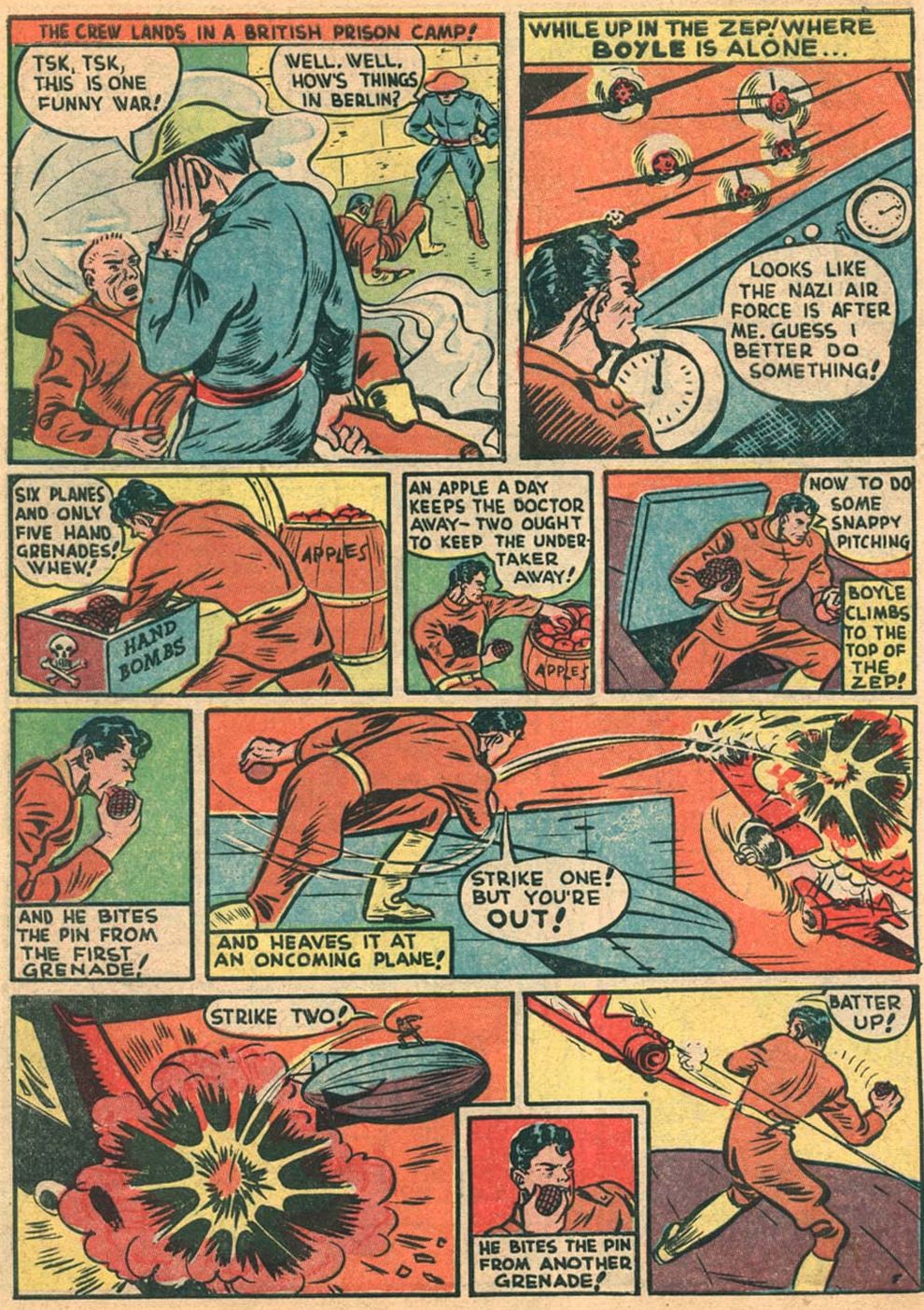 Read online Pep Comics comic -  Issue #3 - 38