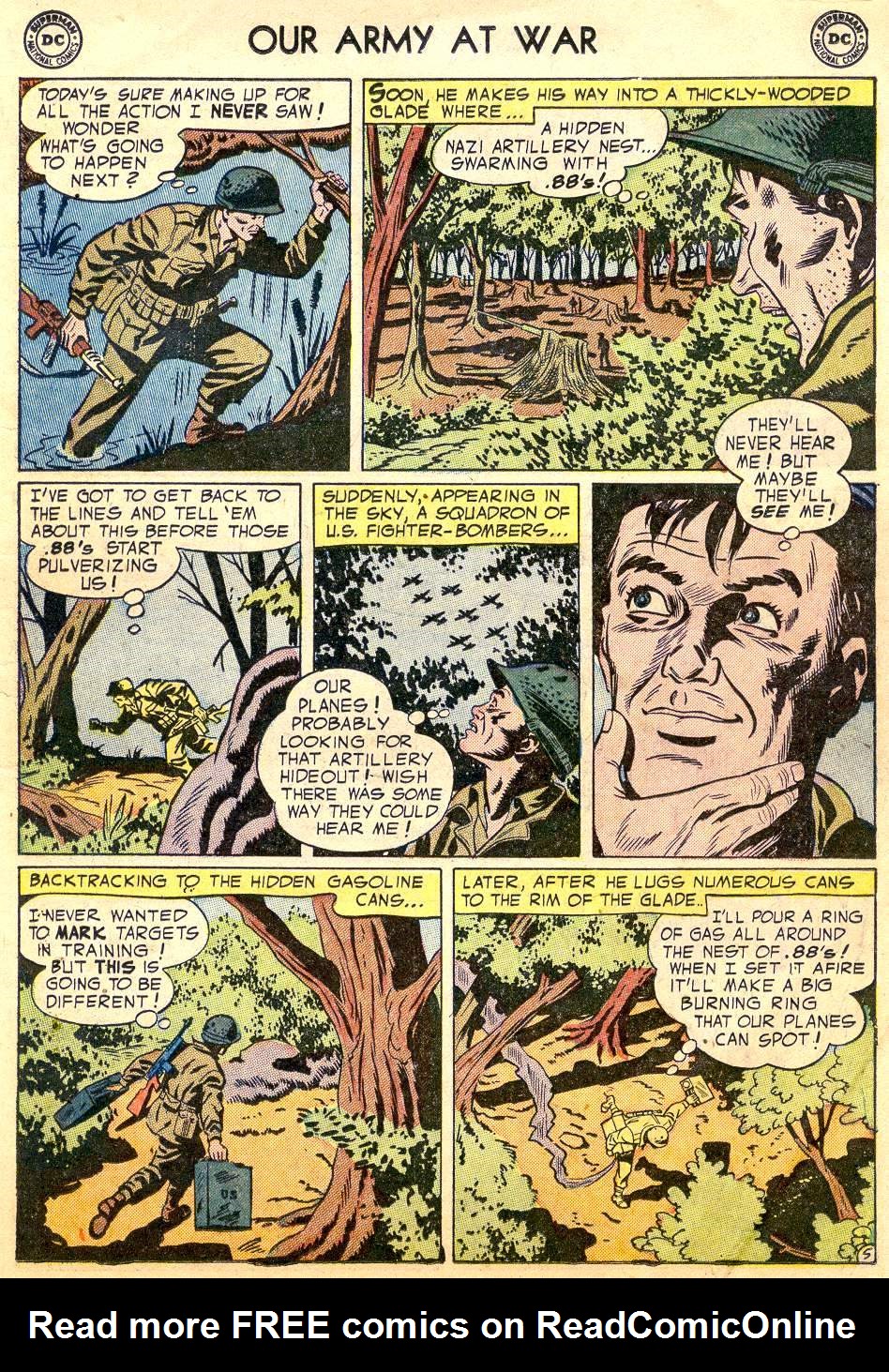 Read online Our Army at War (1952) comic -  Issue #31 - 15