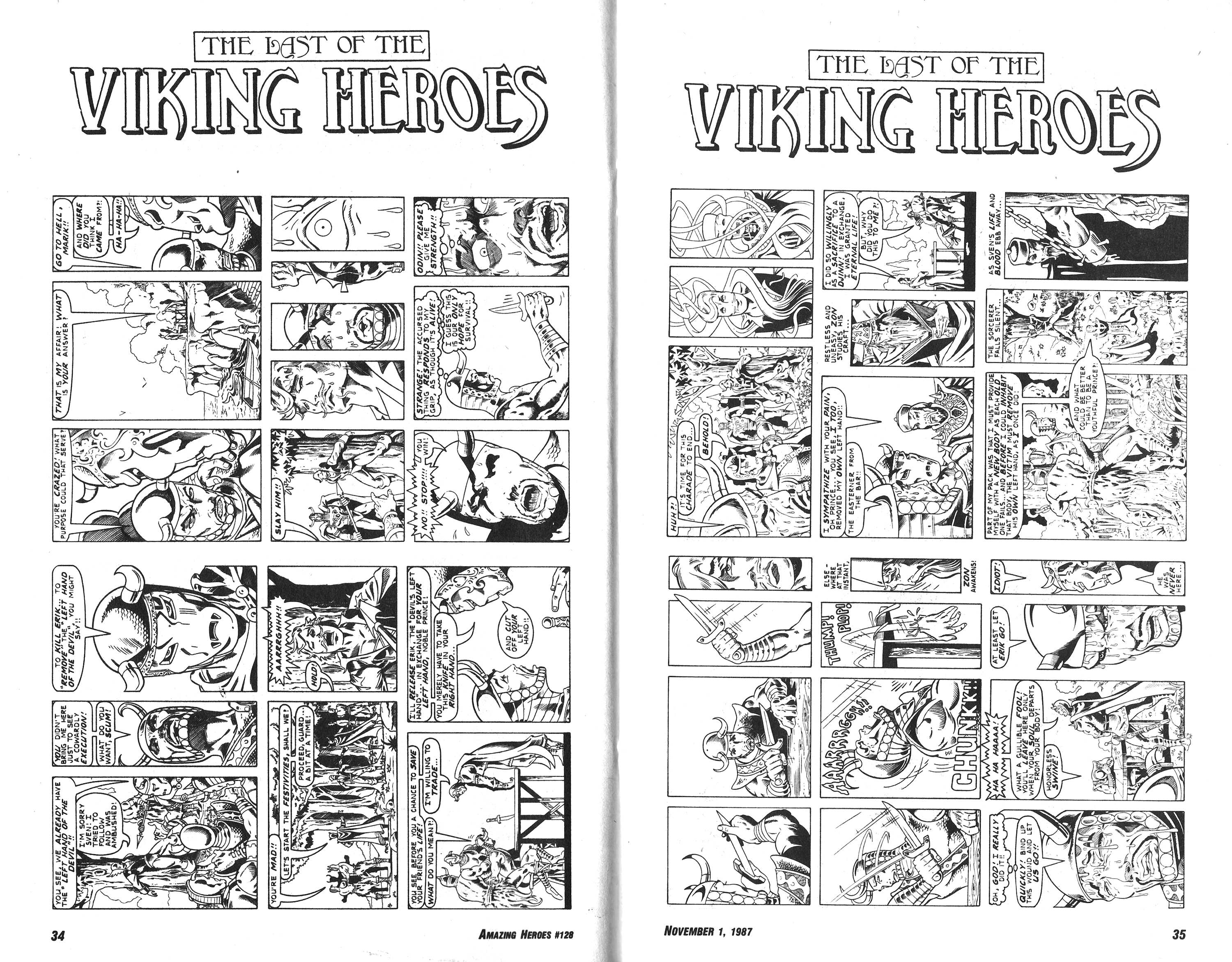 Read online Amazing Heroes comic -  Issue #128 - 18