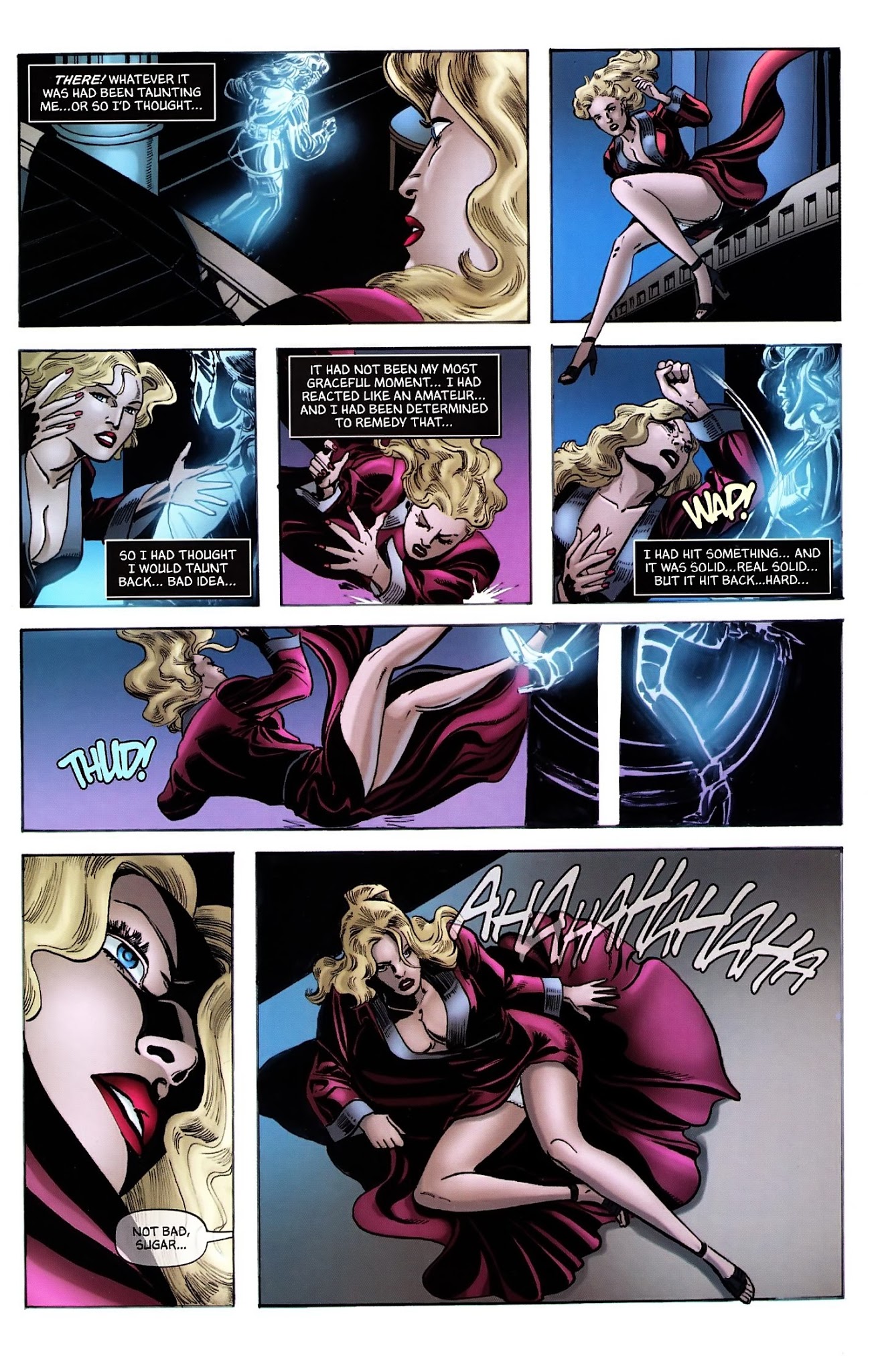 Read online Domino Lady's Threesome comic -  Issue # Full - 16