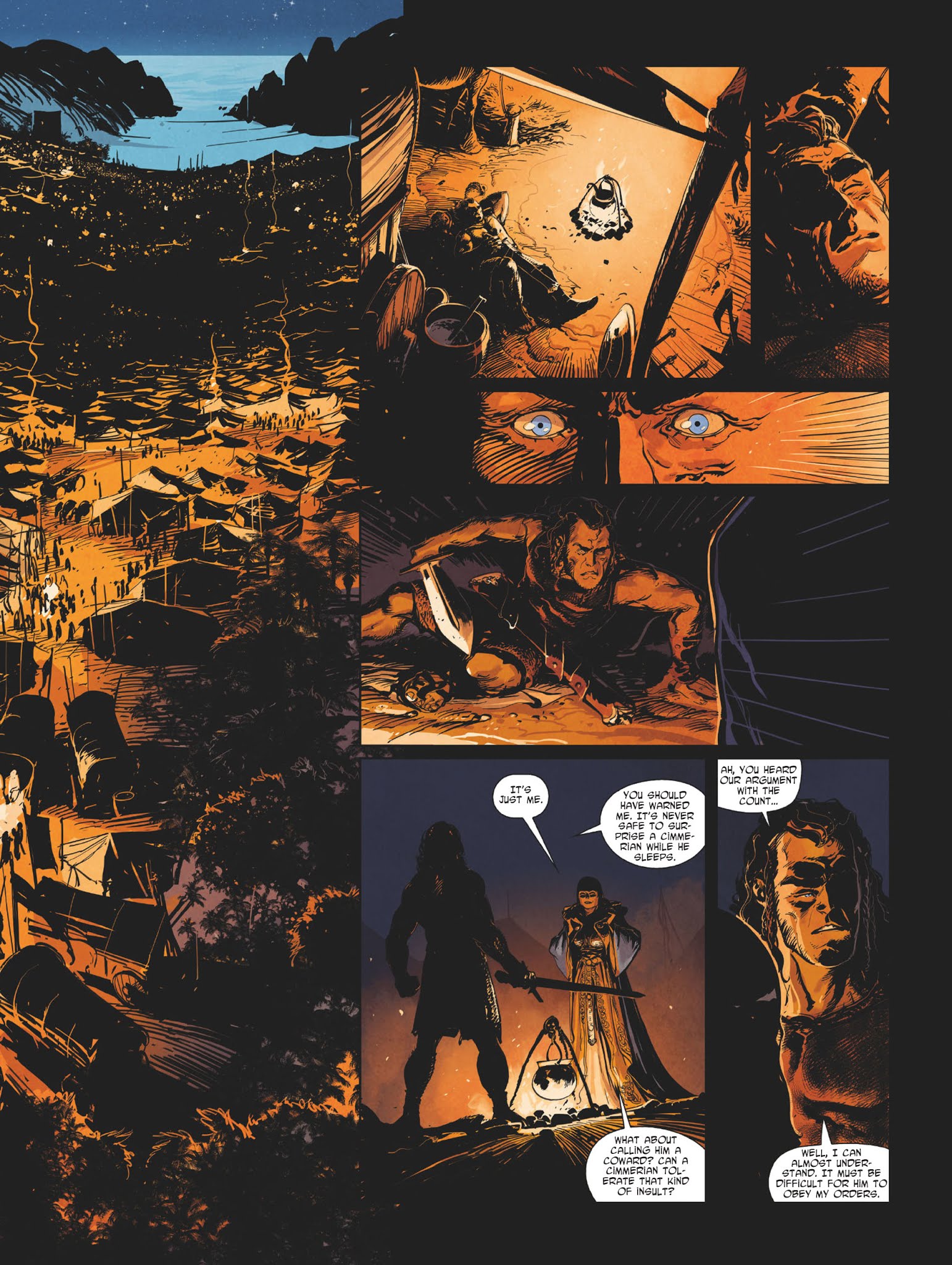 Read online Conan le Cimmérien - La Reine de la côte noire comic -  Issue #2 - 28
