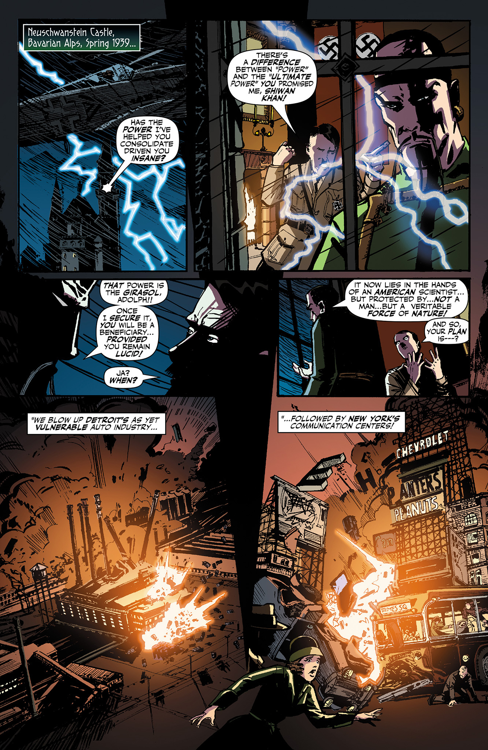 Read online The Shadow/Green Hornet: Dark Nights comic -  Issue #1 - 17