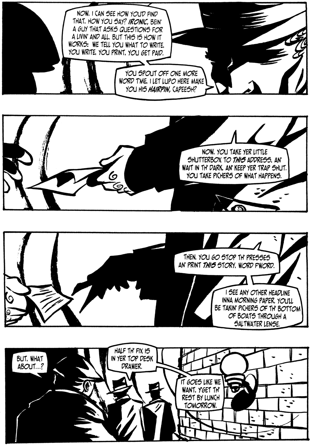 Read online Volcanic Revolver comic -  Issue #3 - 4