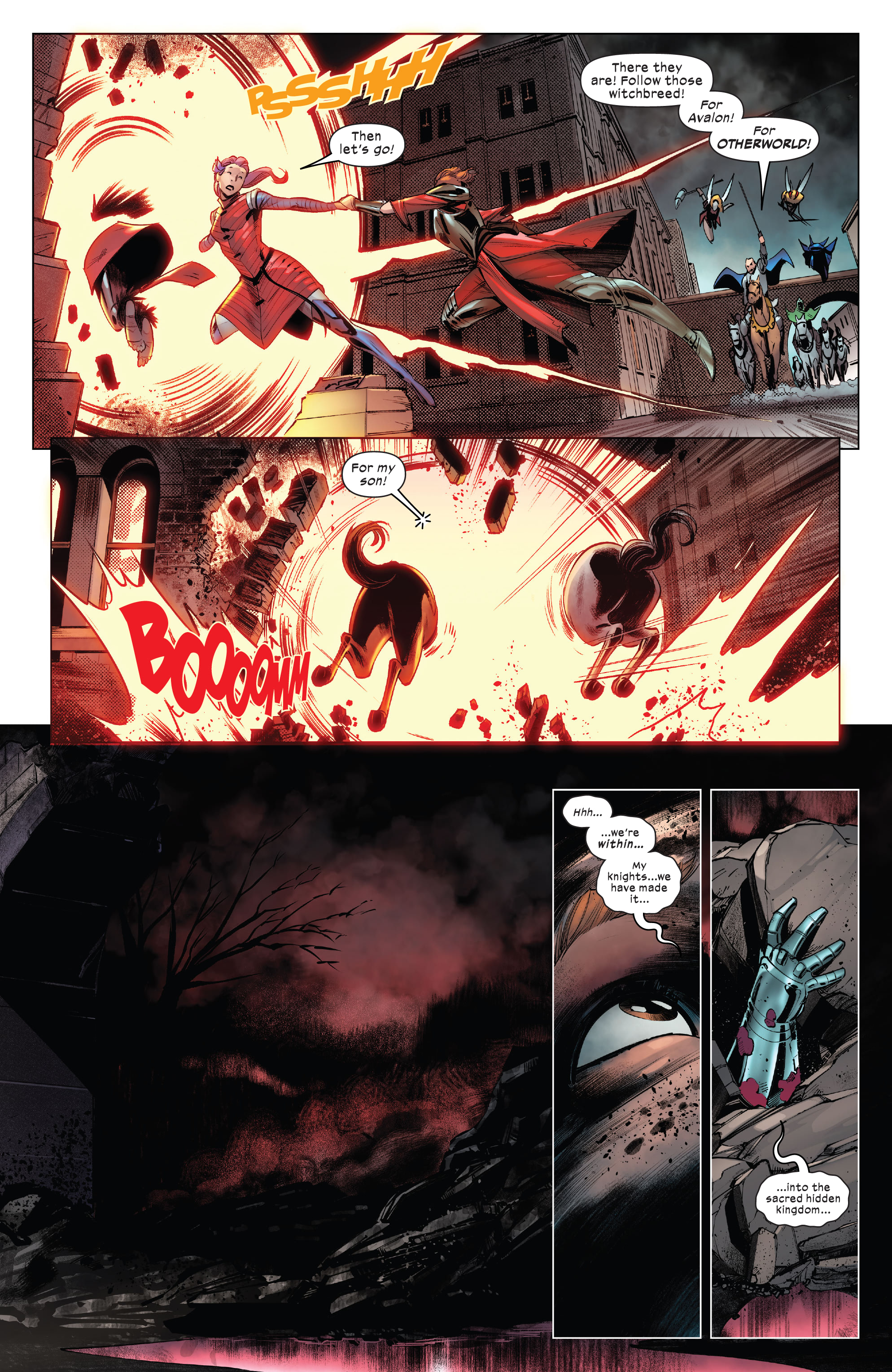 Read online Knights of X comic -  Issue #4 - 7