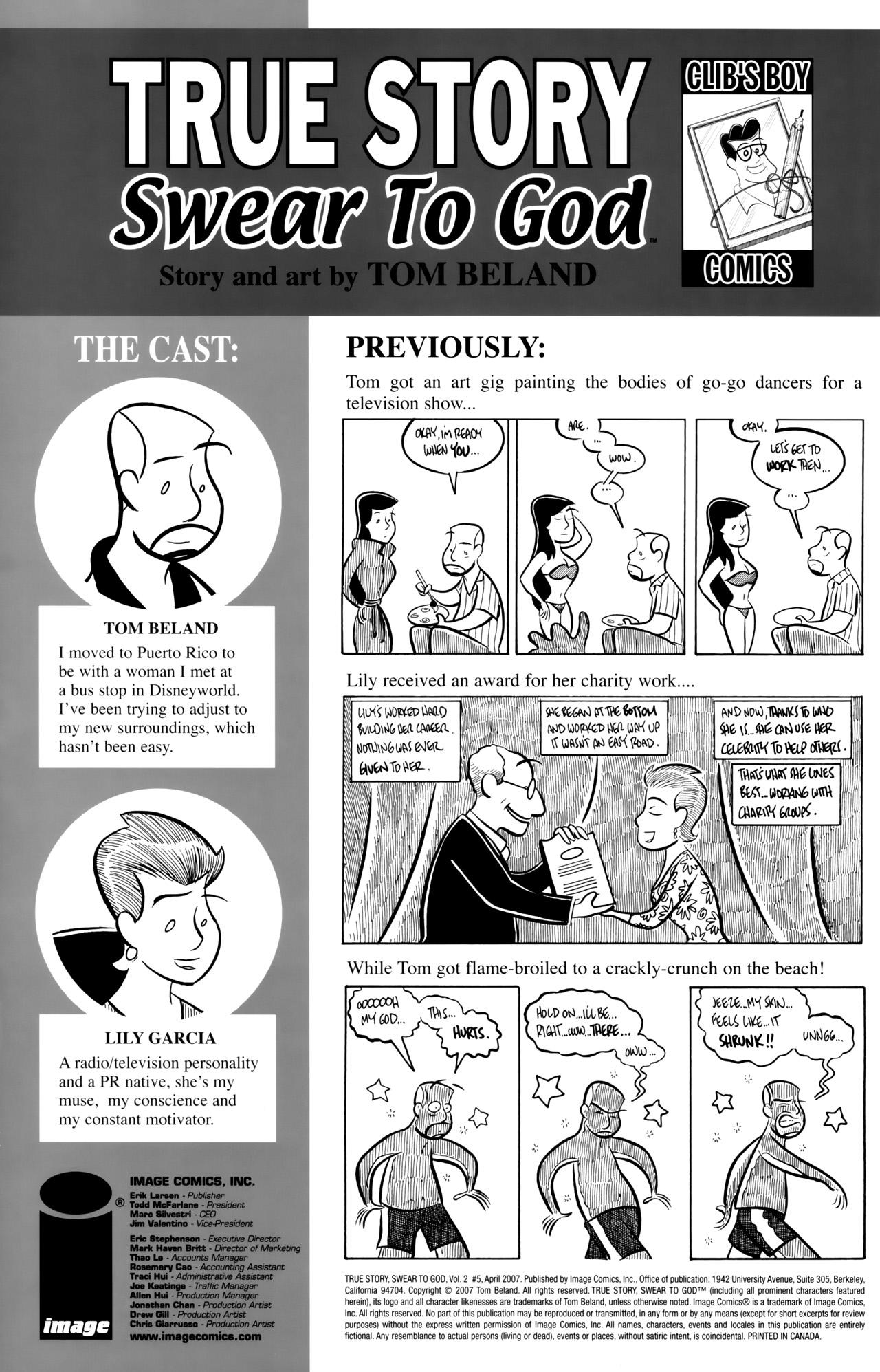 Read online True Story, Swear to God comic -  Issue #5 - 2