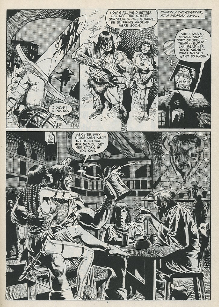 The Savage Sword Of Conan issue 188 - Page 11