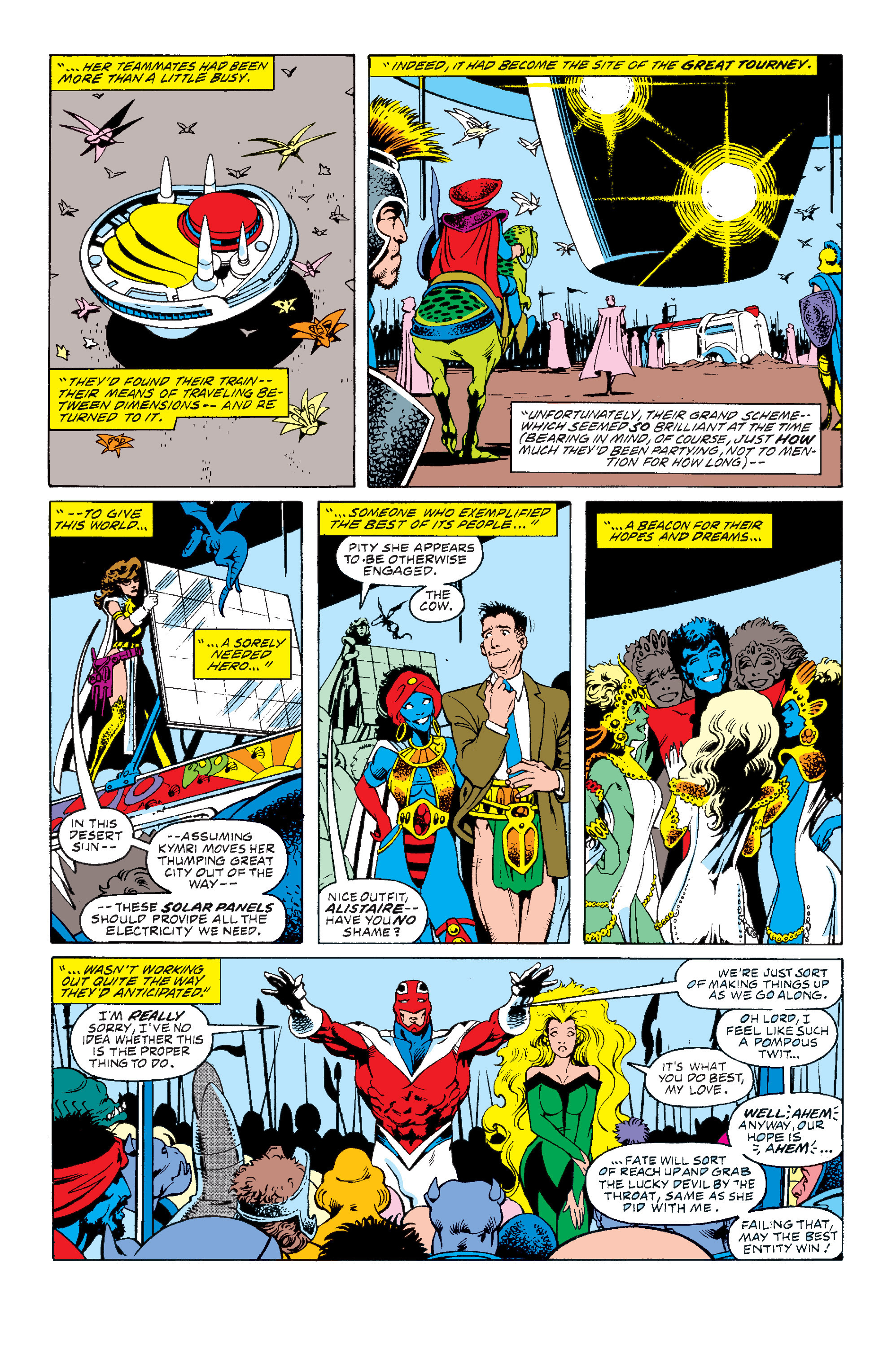 Read online Excalibur (1988) comic -  Issue #17 - 12