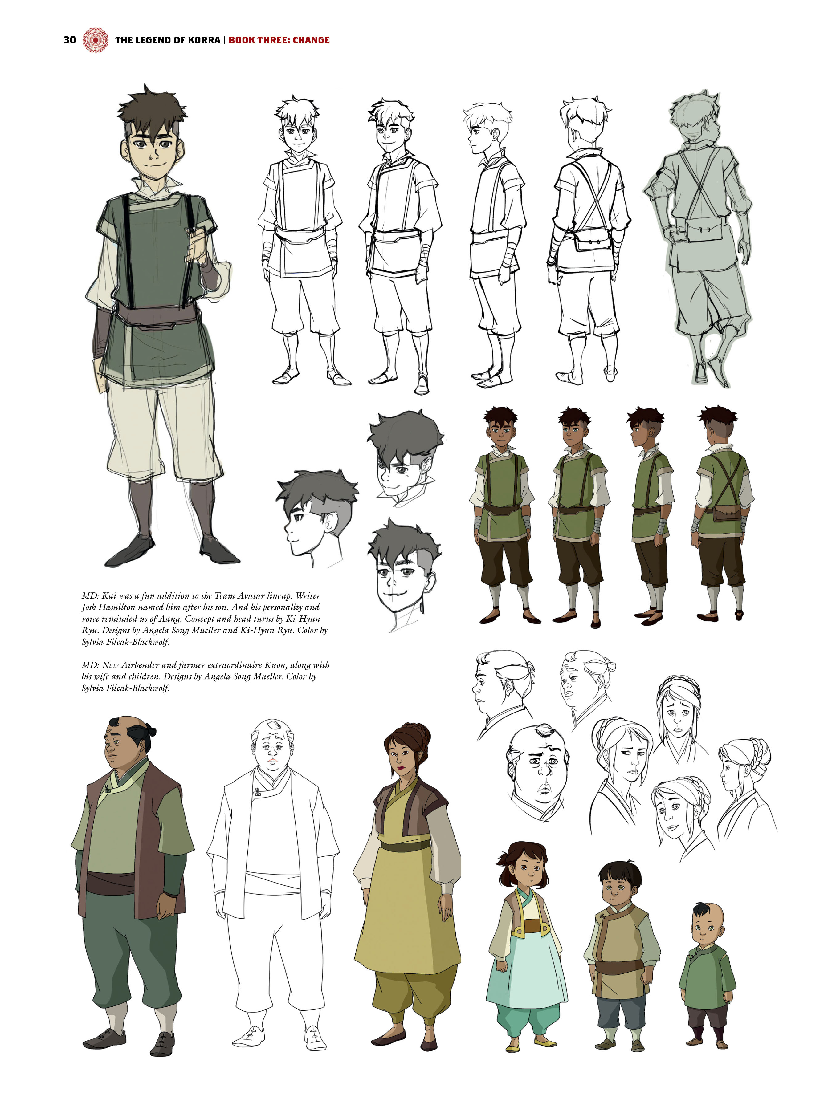 Read online The Legend of Korra: The Art of the Animated Series comic -  Issue # TPB 3 - 31