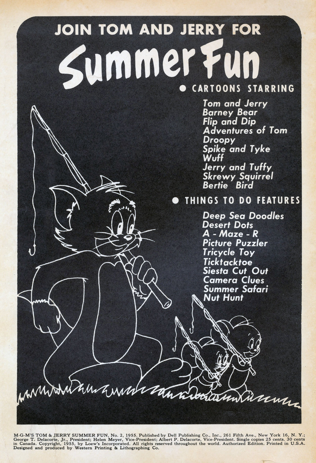 Read online Tom and Jerry's Summer Fun comic -  Issue #2 - 2