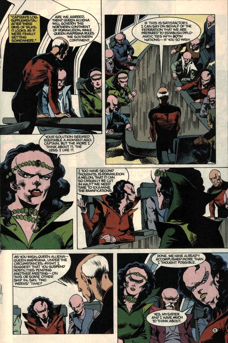 Read online Star Trek: The Next Generation (1989) comic -  Issue #13 - 16