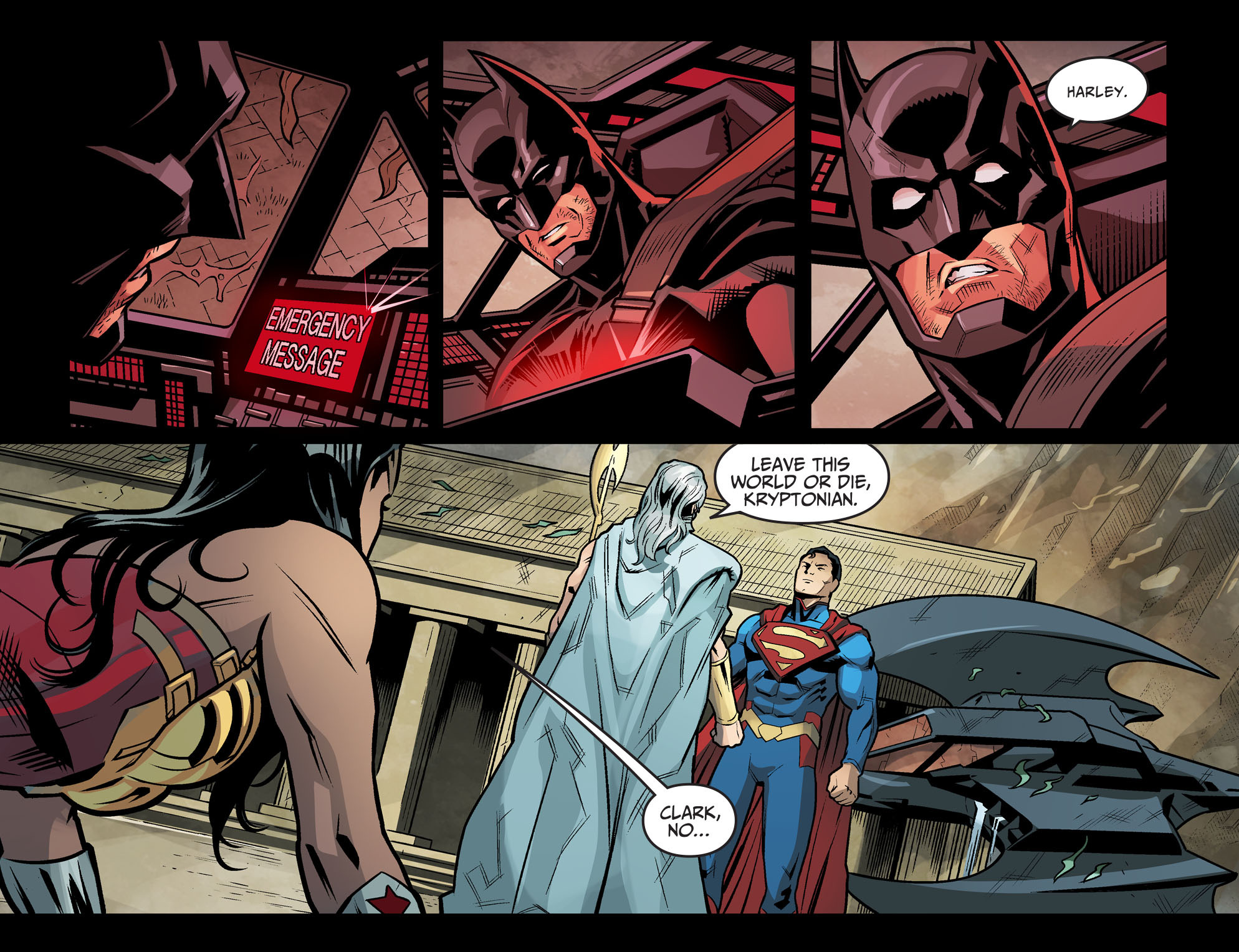 Read online Injustice: Gods Among Us Year Four comic -  Issue #20 - 19