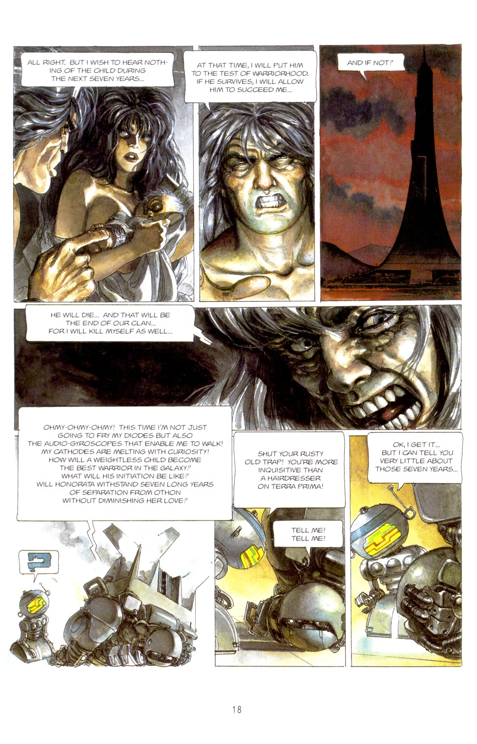 Read online The Metabarons comic -  Issue #4 - Honorata The Sorceres - 19