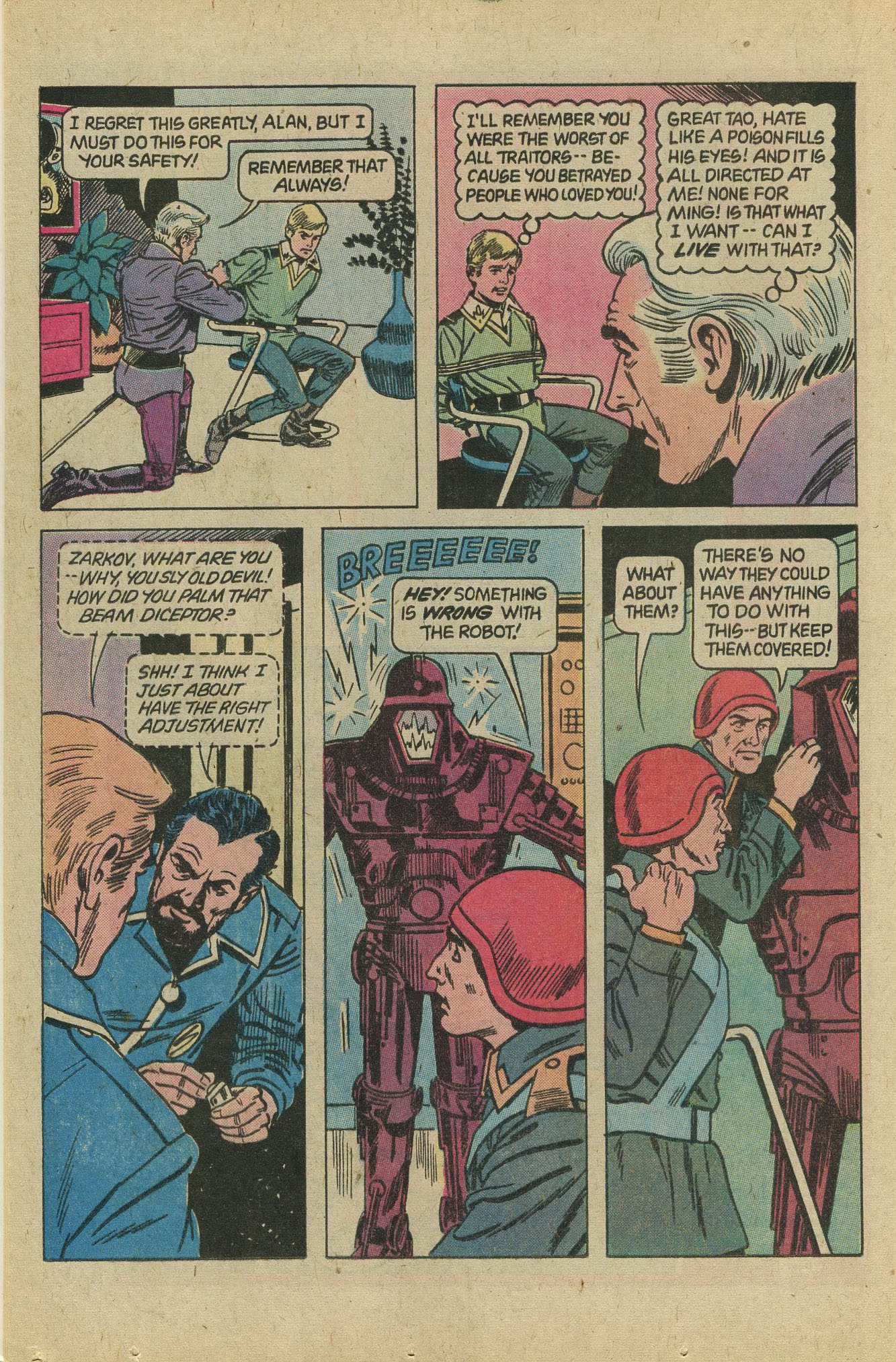 Read online Flash Gordon (1978) comic -  Issue #22 - 24