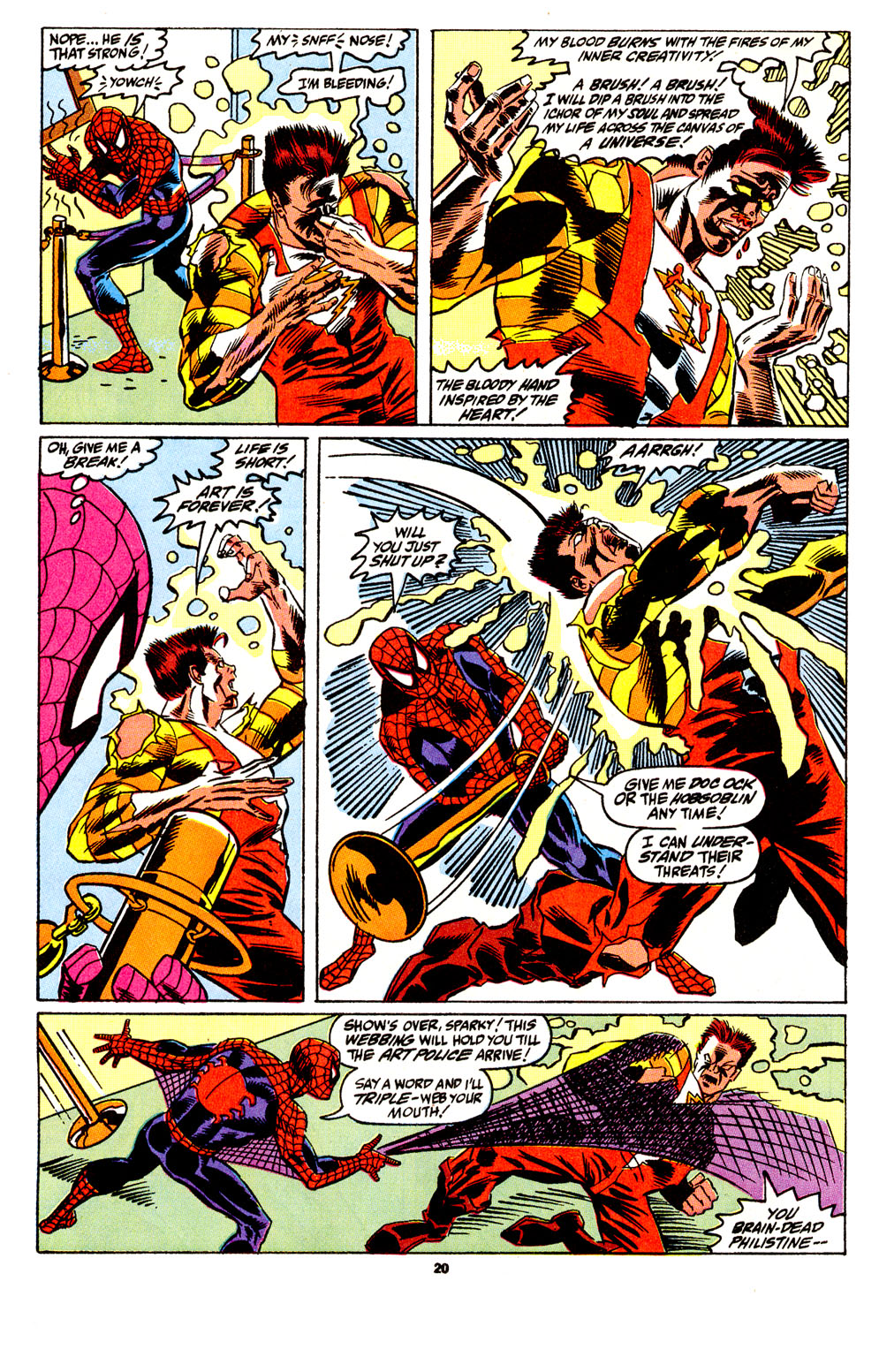 Read online Web of Spider-Man (1985) comic -  Issue #74 - 17