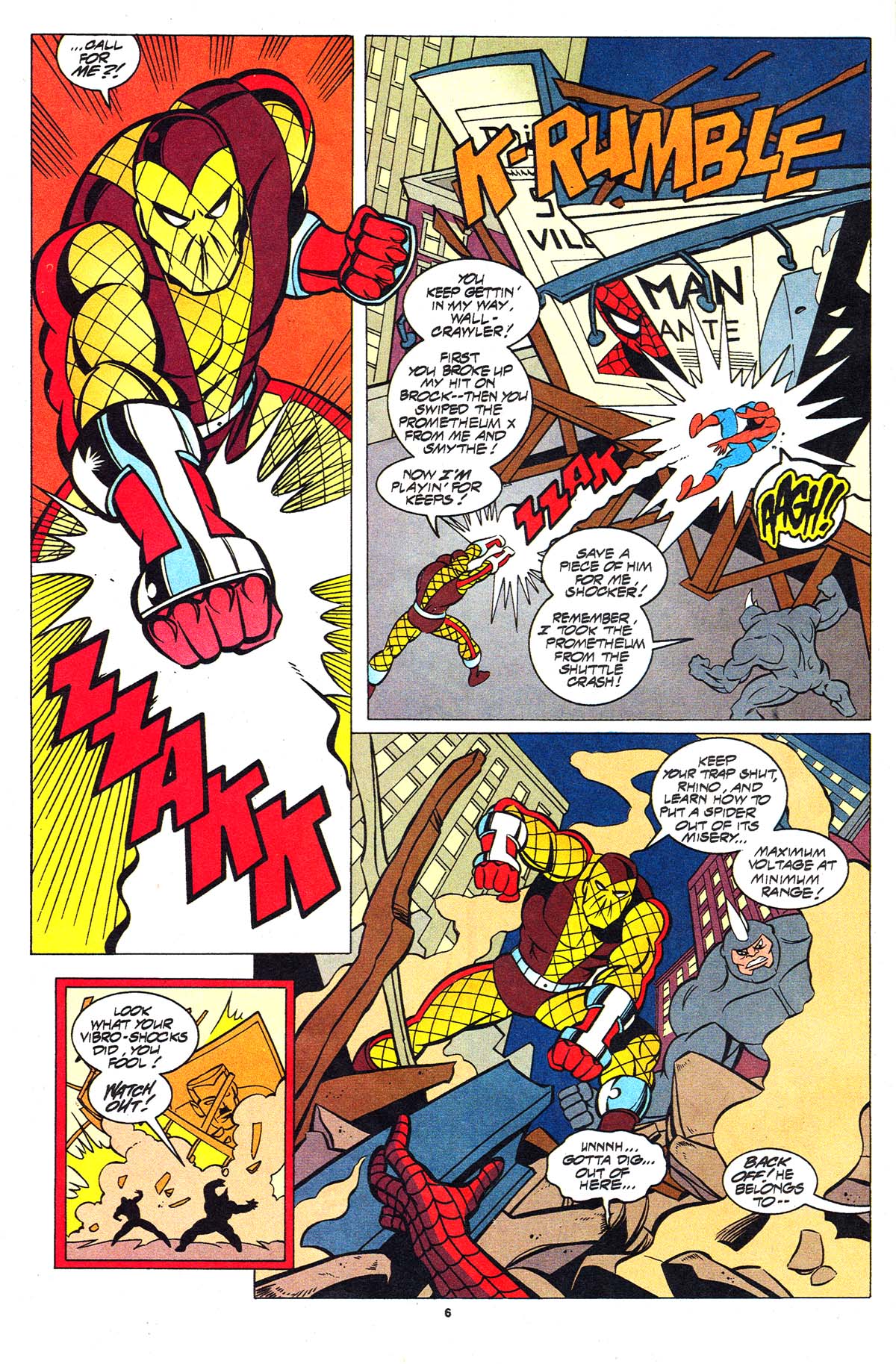 Read online Spider-Man Adventures comic -  Issue #10 - 6