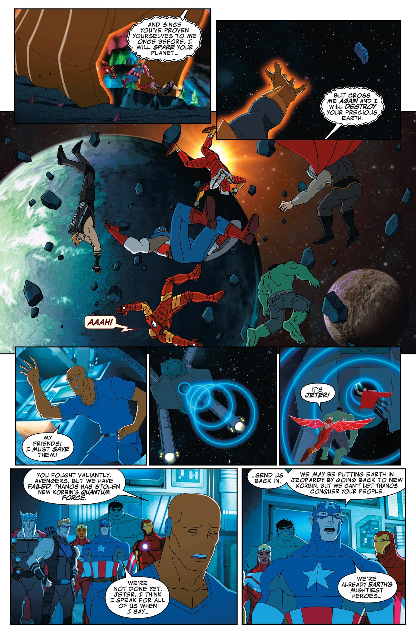 Read online Avengers vs. Thanos (2018) comic -  Issue # TPB - 102