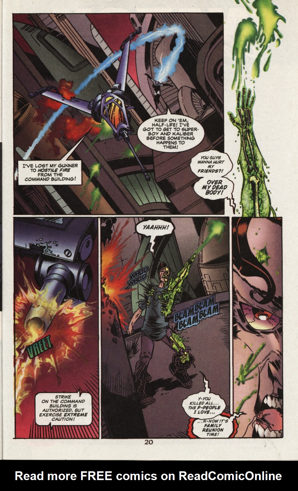 Read online Superboy & The Ravers comic -  Issue #17 - 21