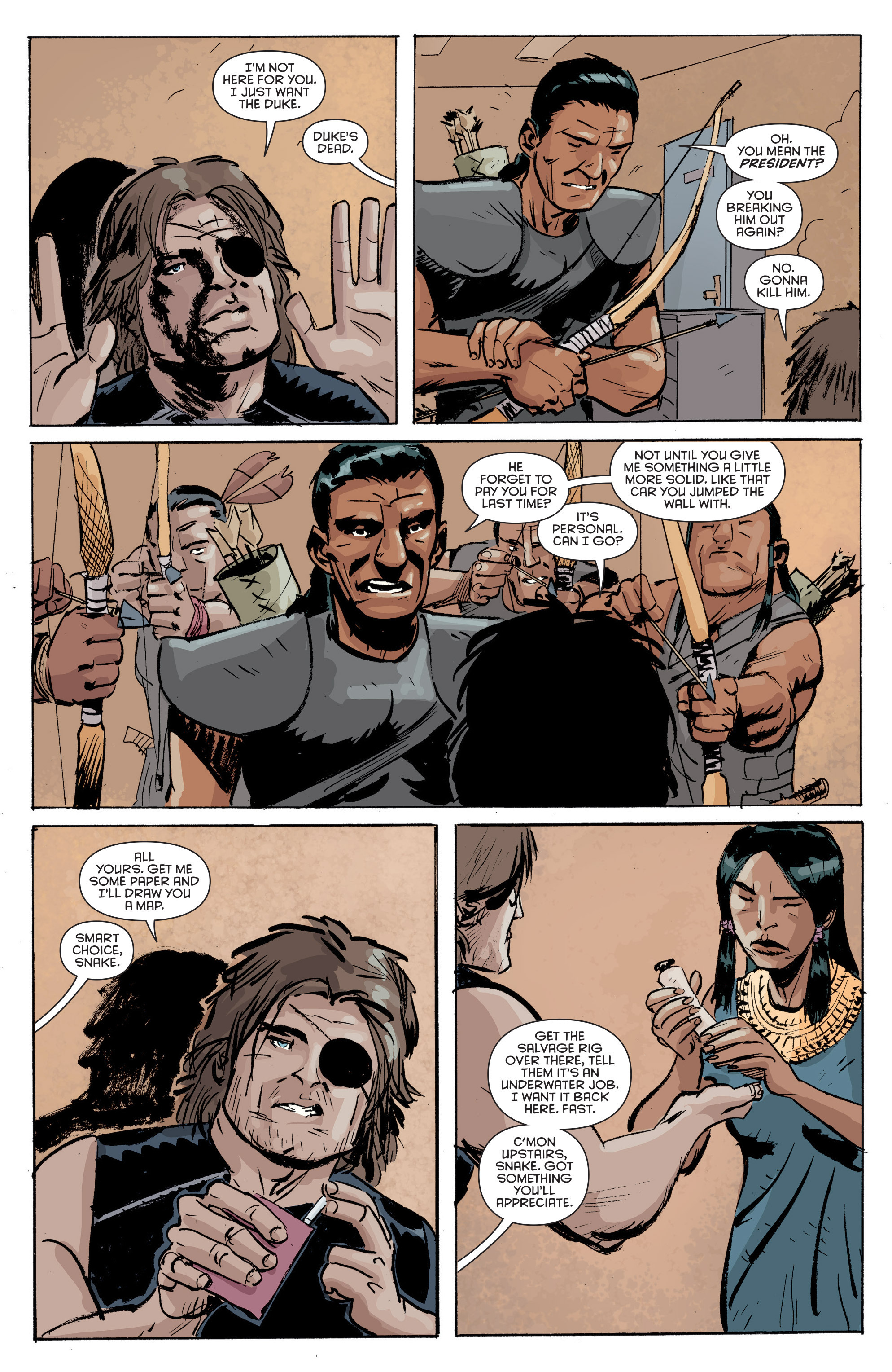 Read online Escape from New York comic -  Issue #10 - 13