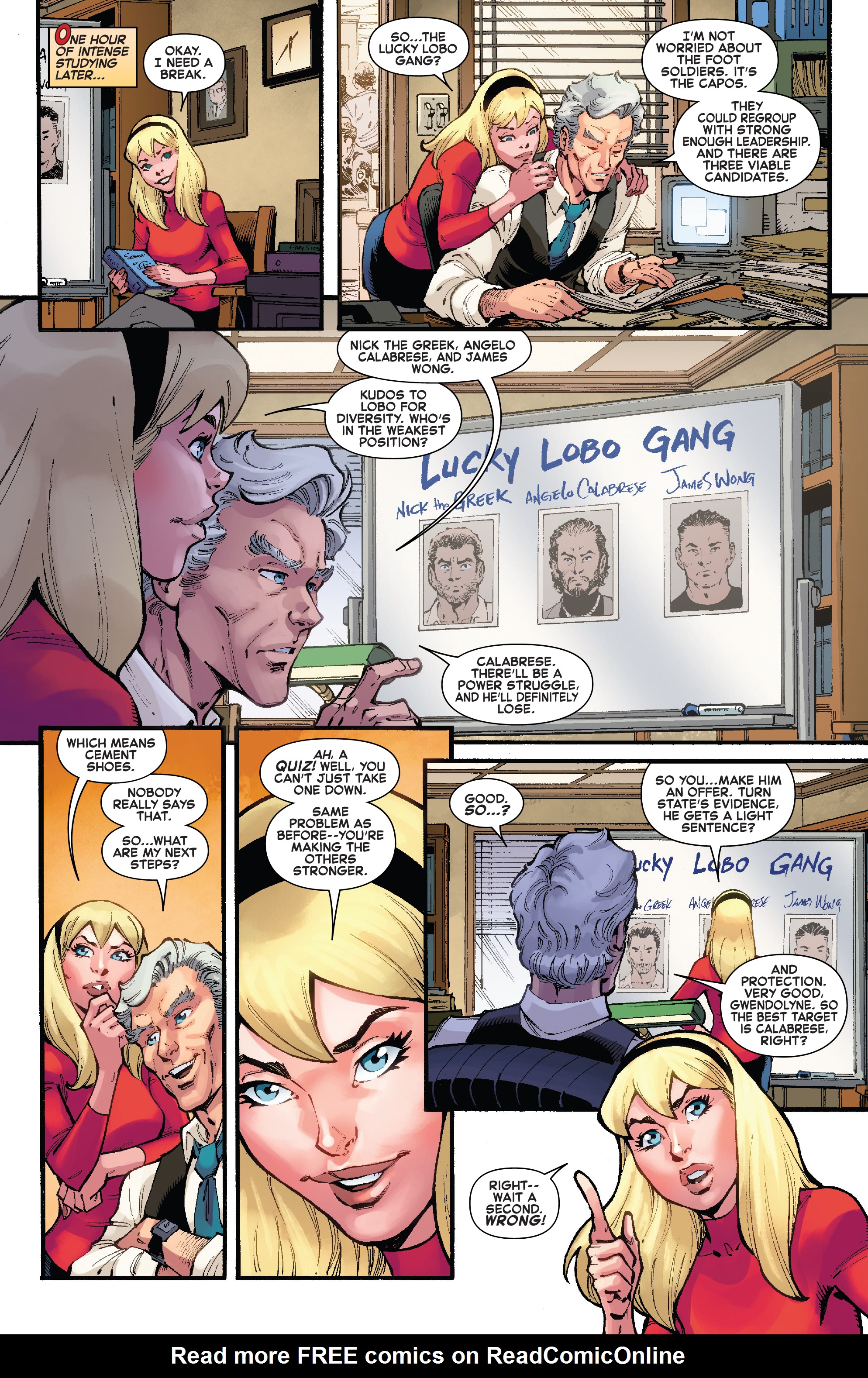 Read online Gwen Stacy comic -  Issue #1 - 10