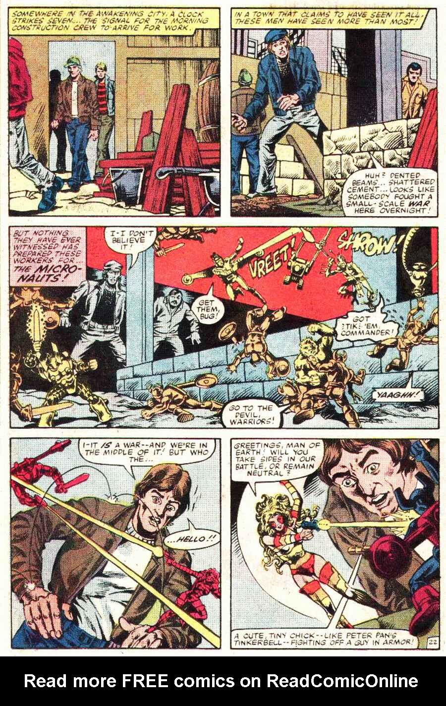 Read online Micronauts (1979) comic -  Issue #39 - 23