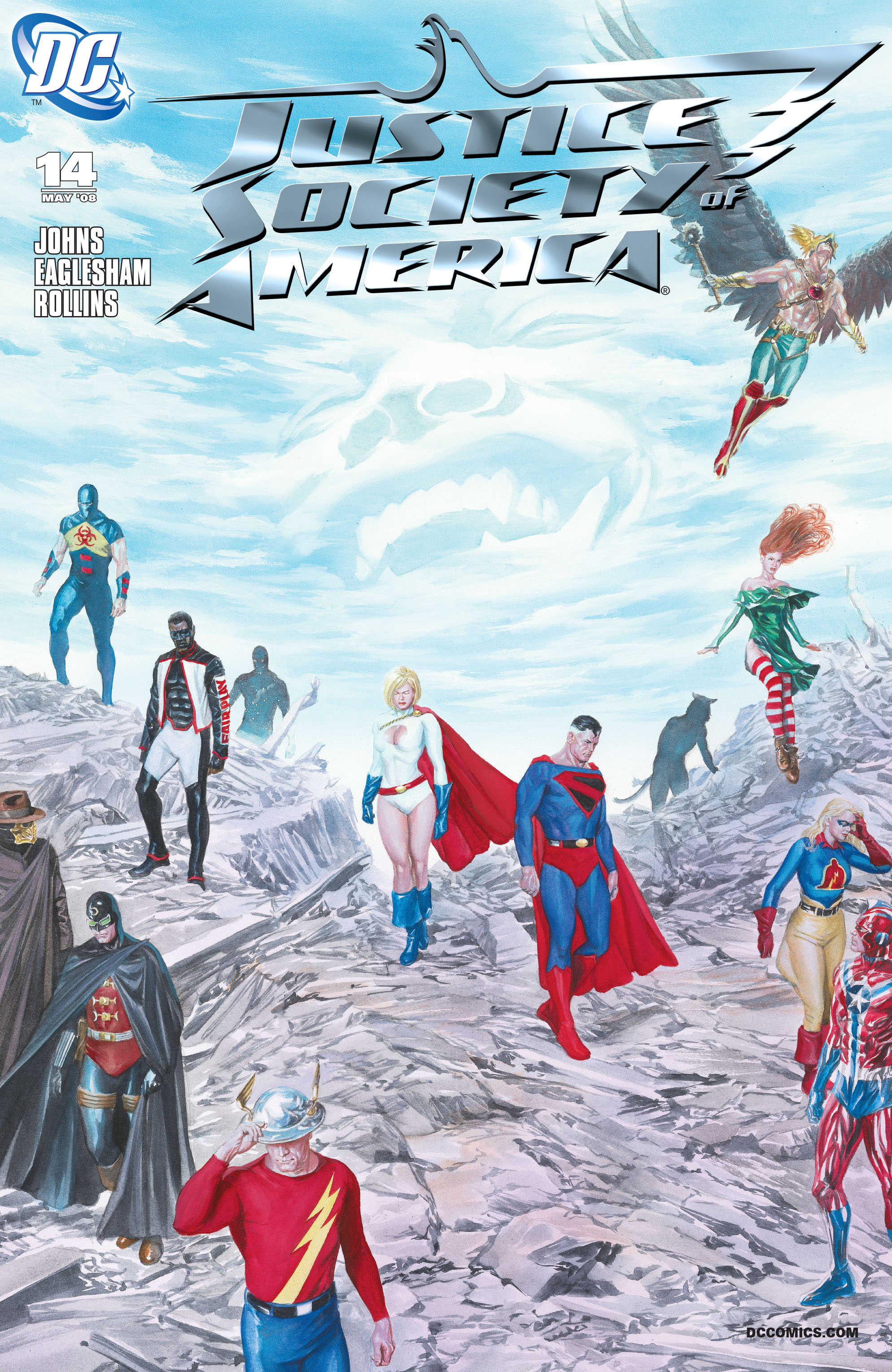 Read online Justice Society of America (2007) comic -  Issue #14 - 1