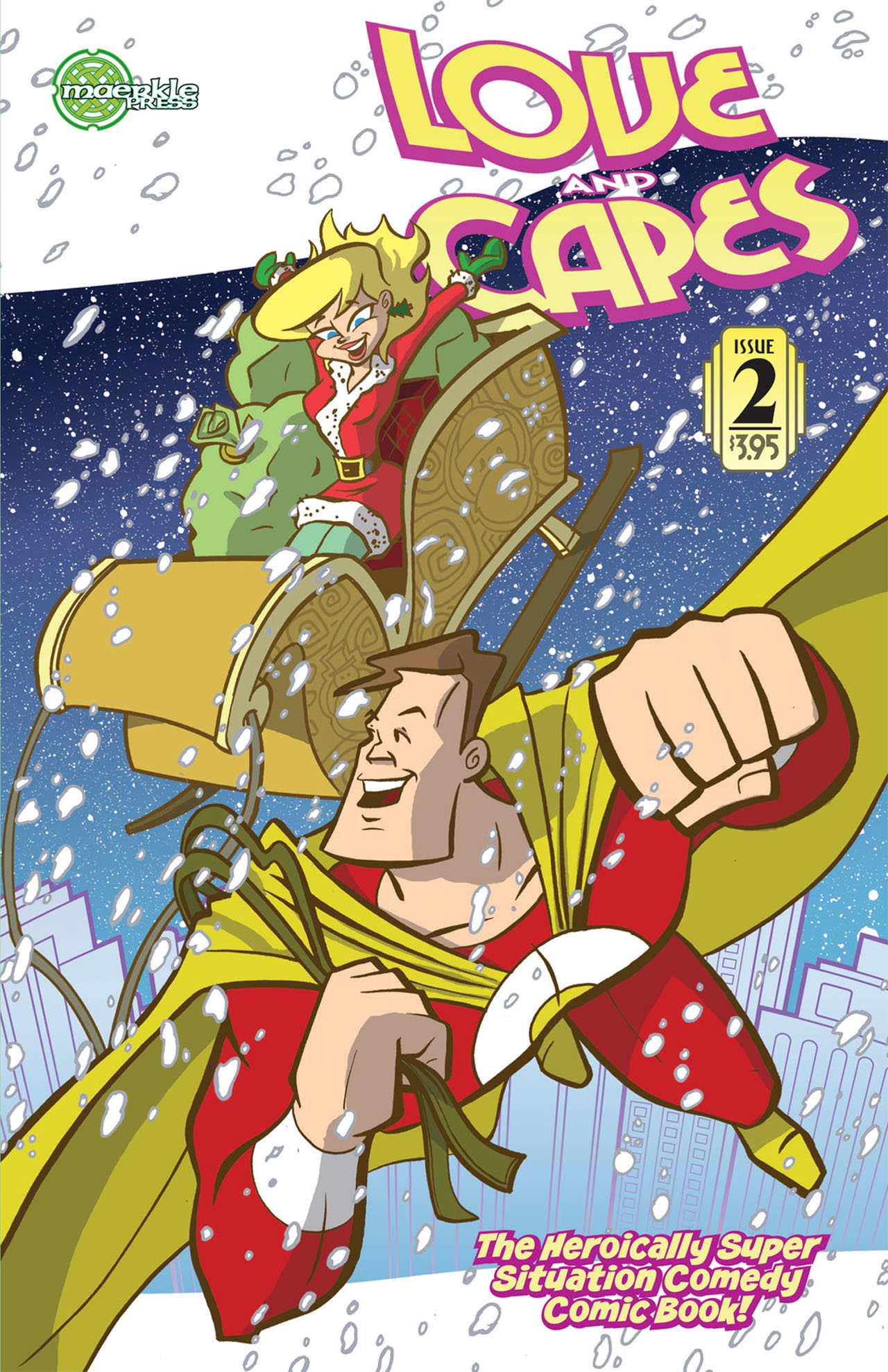 Read online Love and Capes comic -  Issue #2 - 1