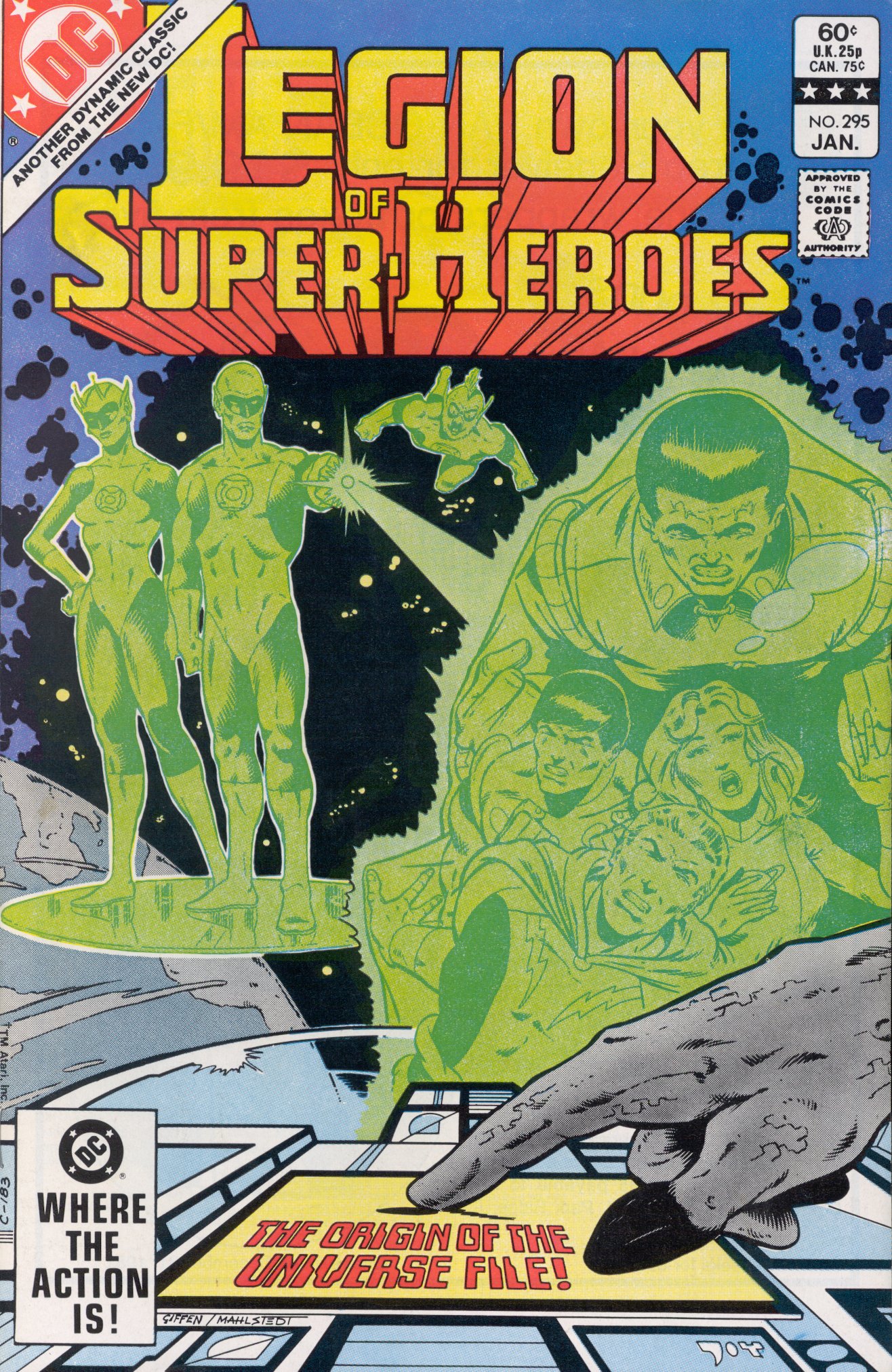 Read online Legion of Super-Heroes (1980) comic -  Issue #295 - 1
