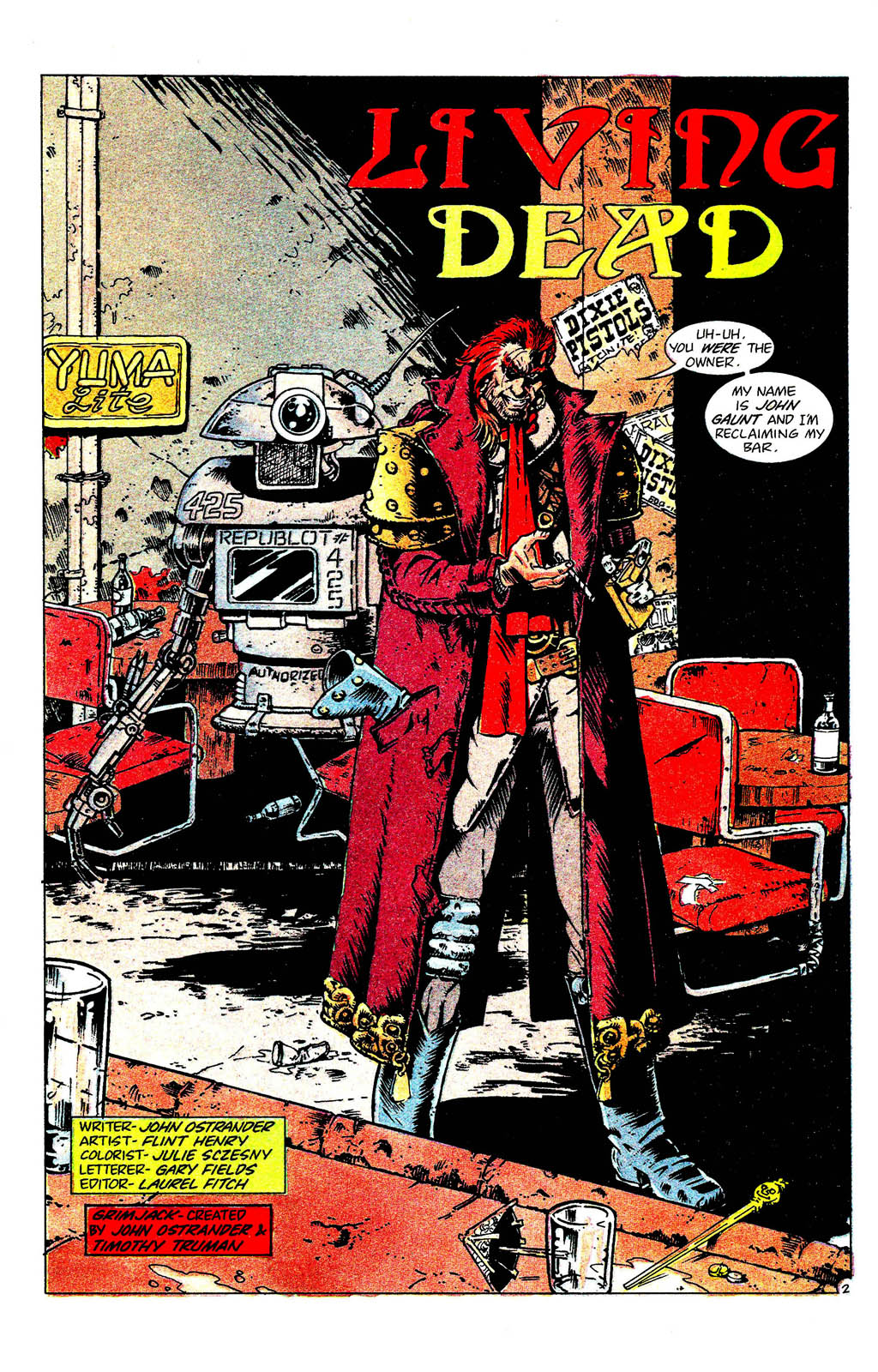 Read online Grimjack comic -  Issue #55 - 4