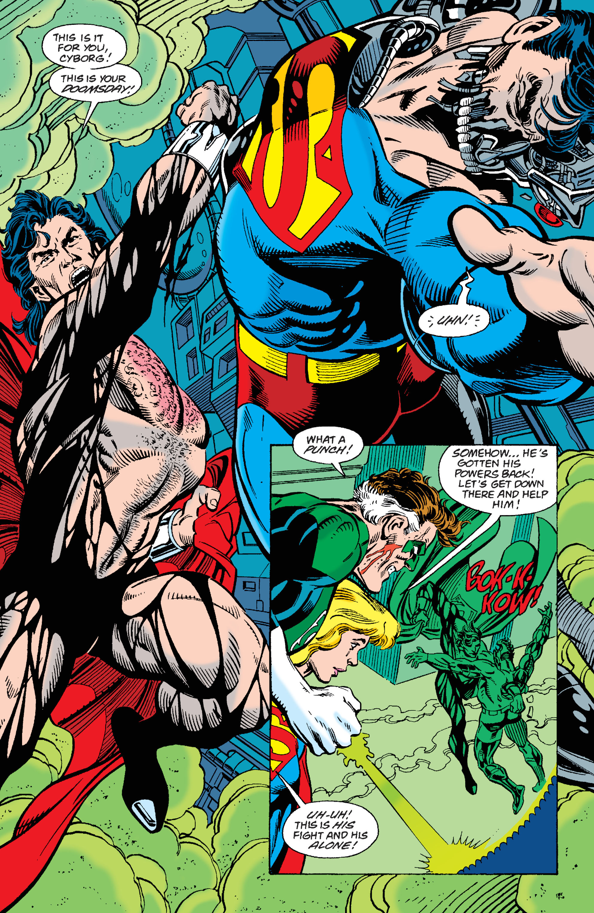 Read online Superman: The Death and Return of Superman Omnibus comic -  Issue # TPB (Part 13) - 42