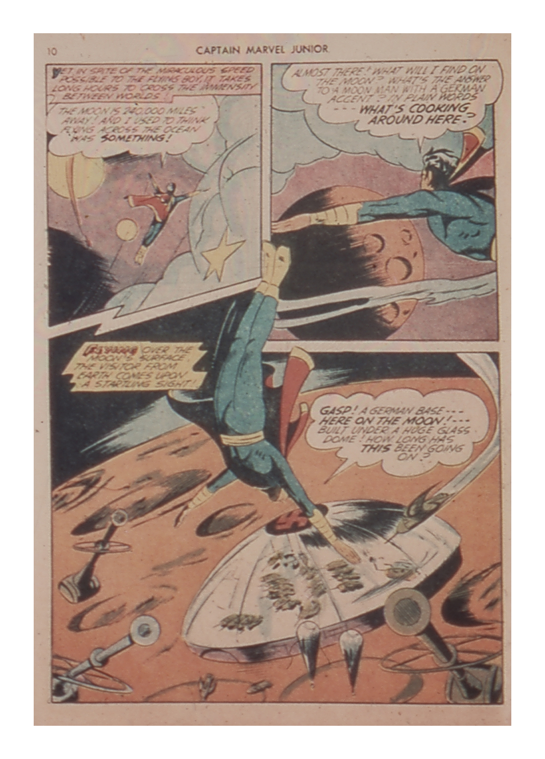 Read online Captain Marvel, Jr. comic -  Issue #10 - 11