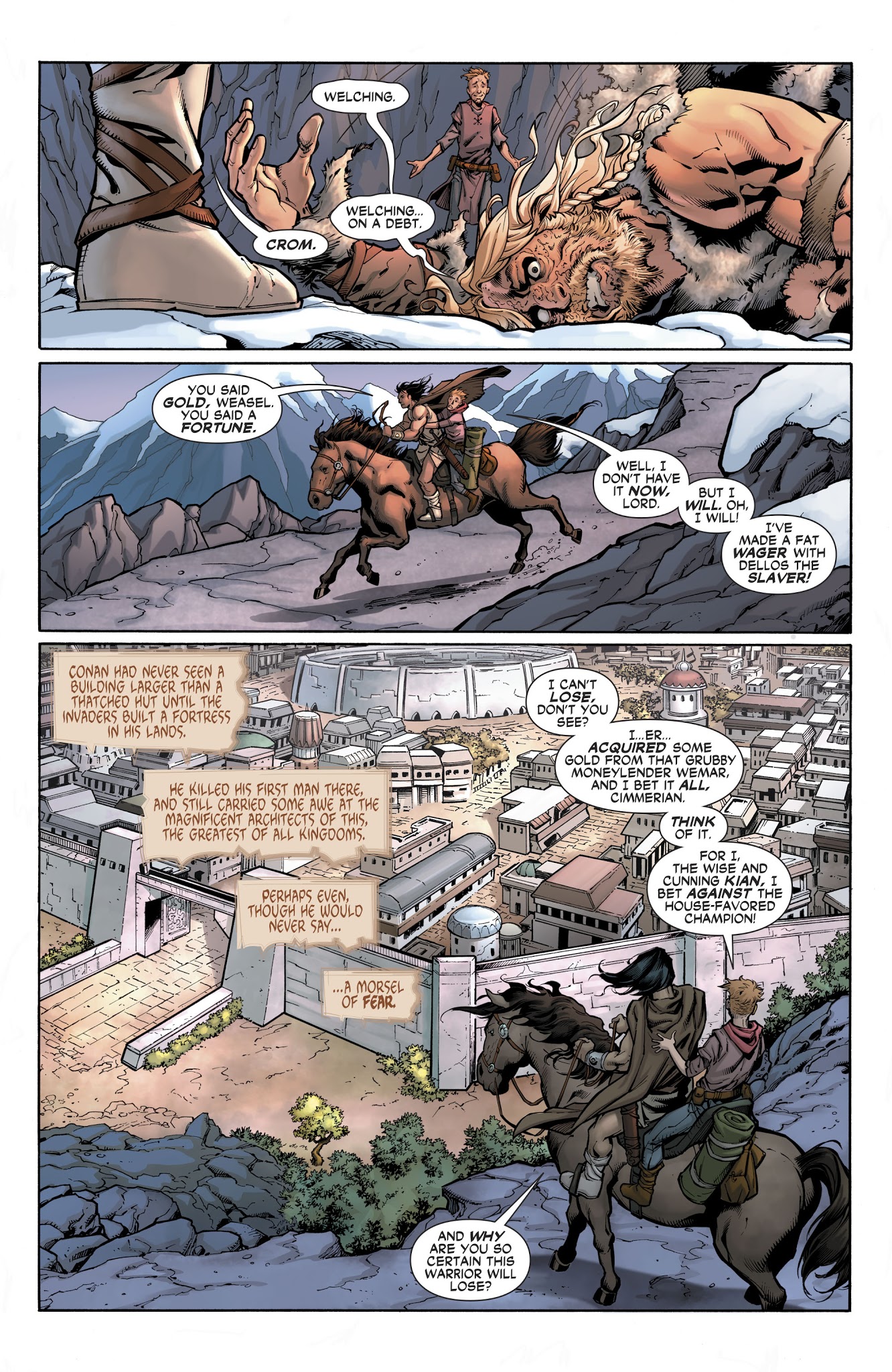 Read online Wonder Woman/Conan comic -  Issue #1 - 9