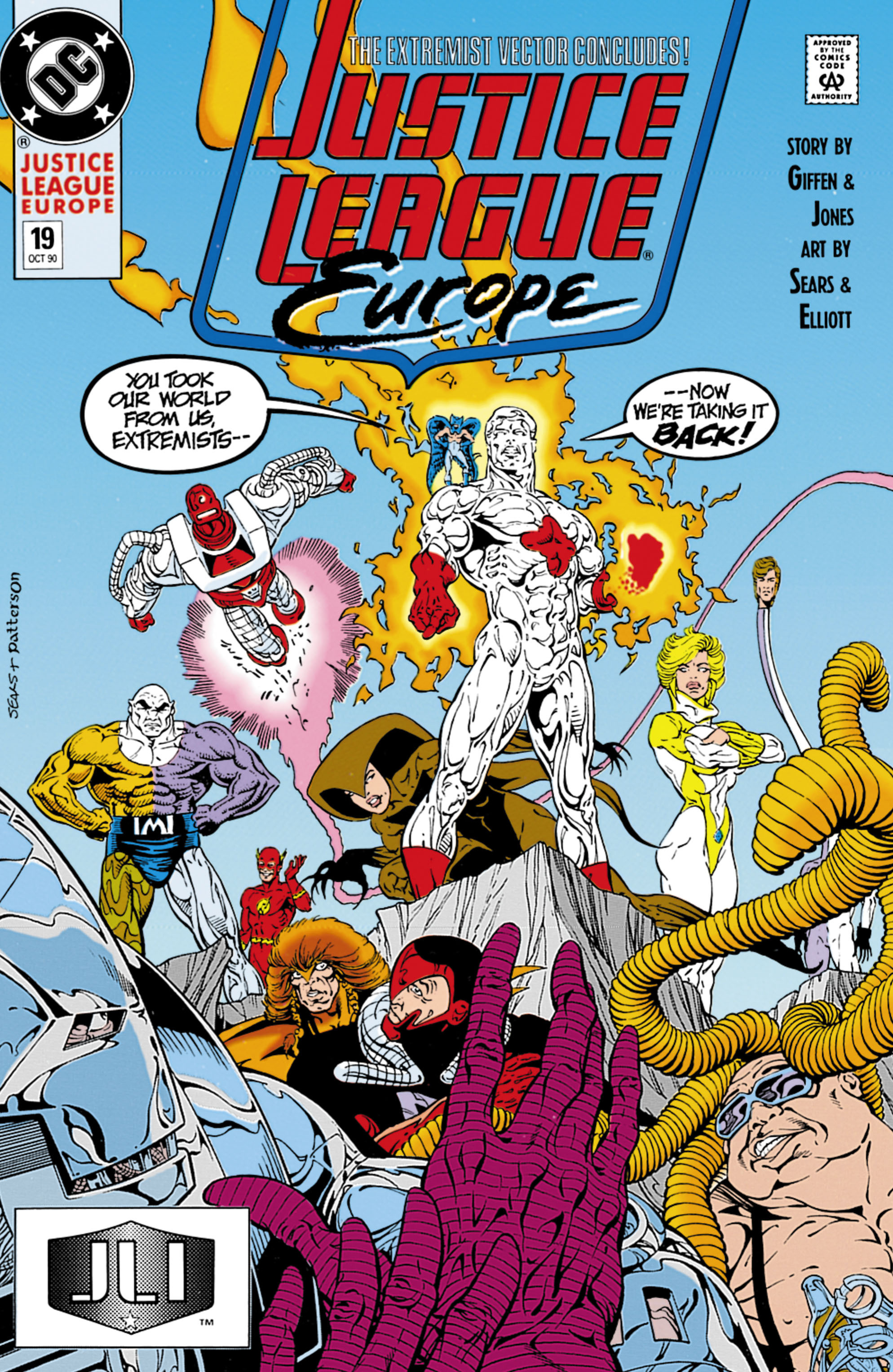 Read online Justice League Europe comic -  Issue #19 - 1