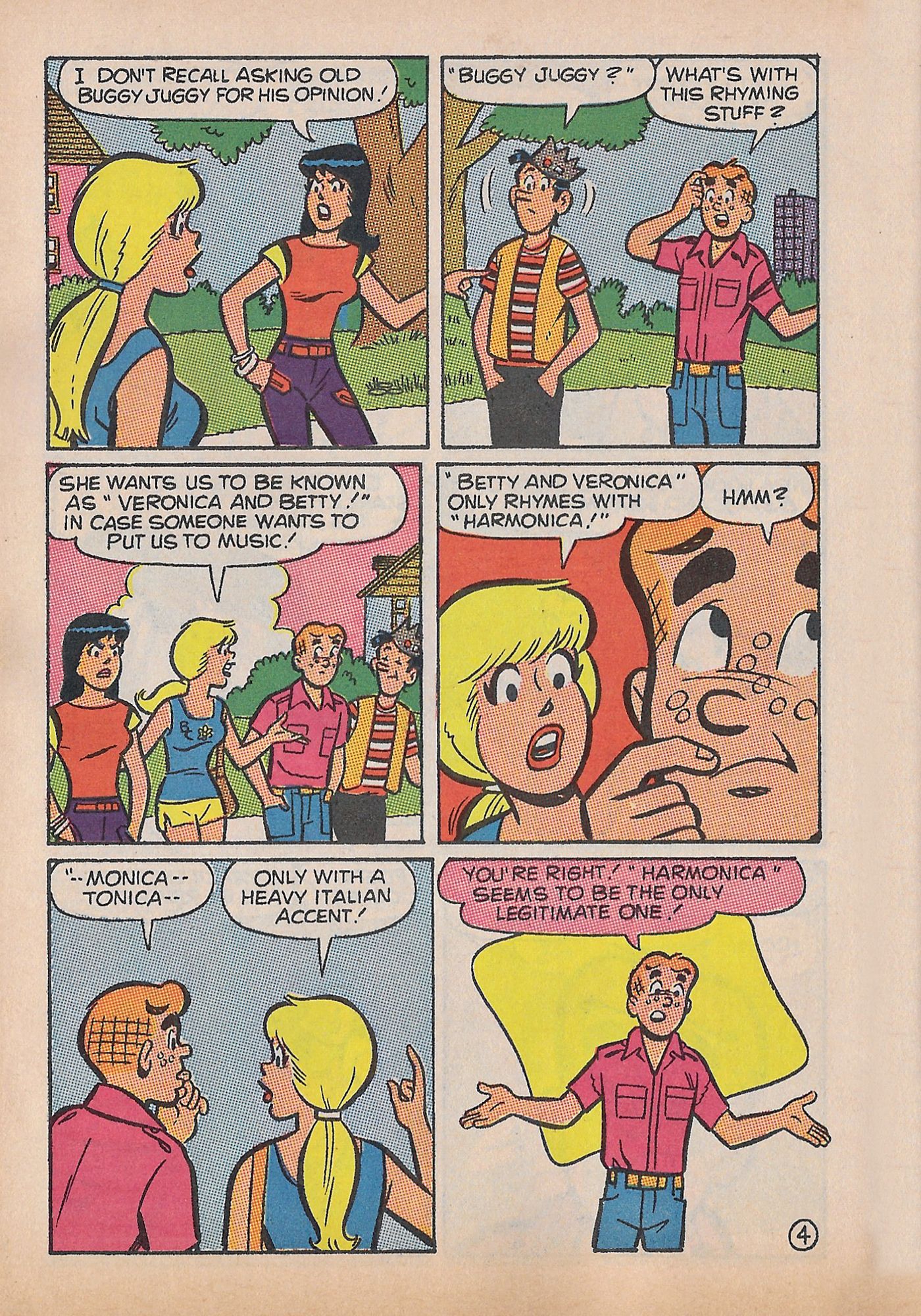 Read online Betty and Veronica Digest Magazine comic -  Issue #51 - 103