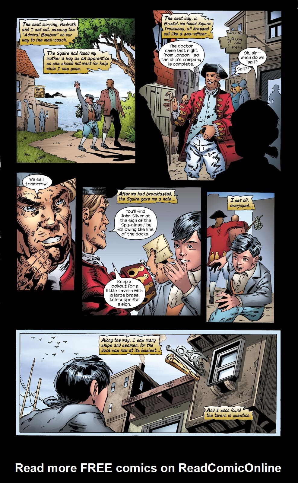 Read online Treasure Island comic -  Issue #2 - 10