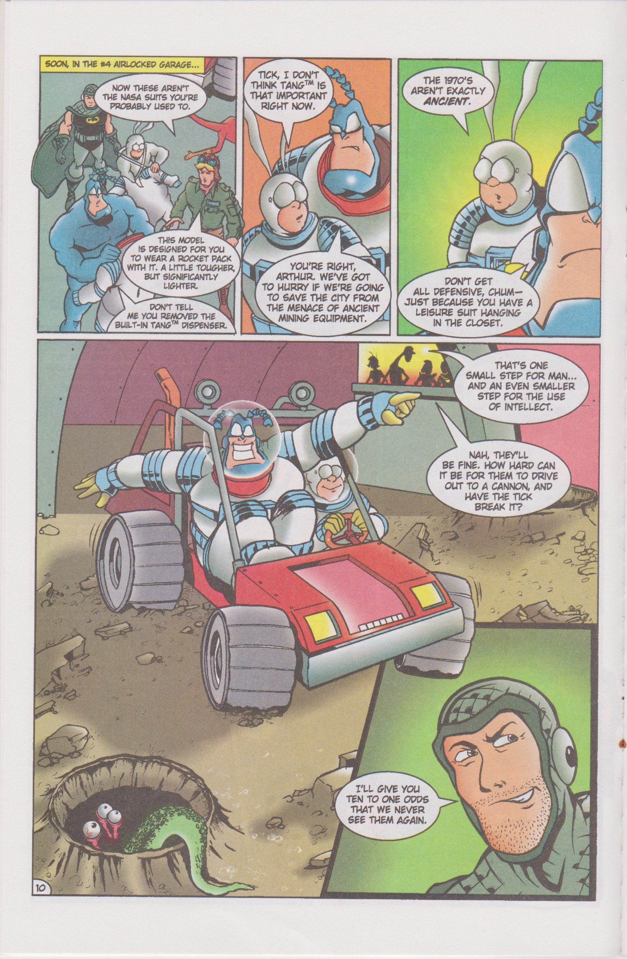 Read online The Tick Color comic -  Issue #3 - 12