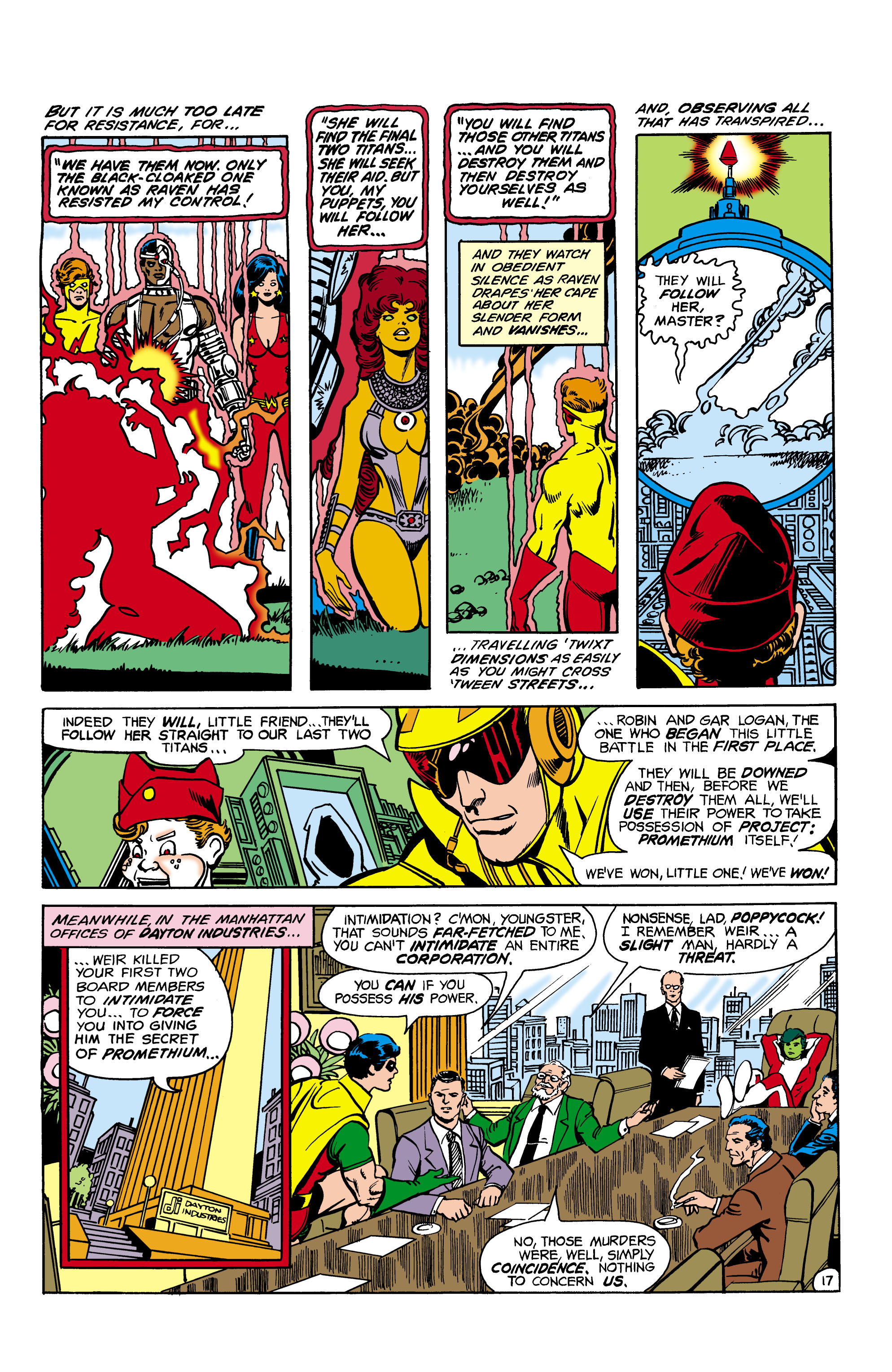 Read online The New Teen Titans (1980) comic -  Issue #9 - 18