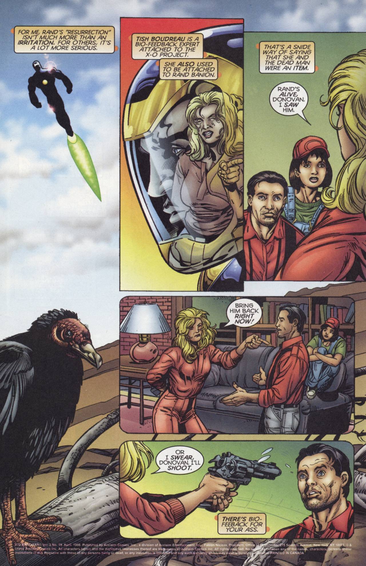 Read online X-O Manowar (1996) comic -  Issue #19 - 3