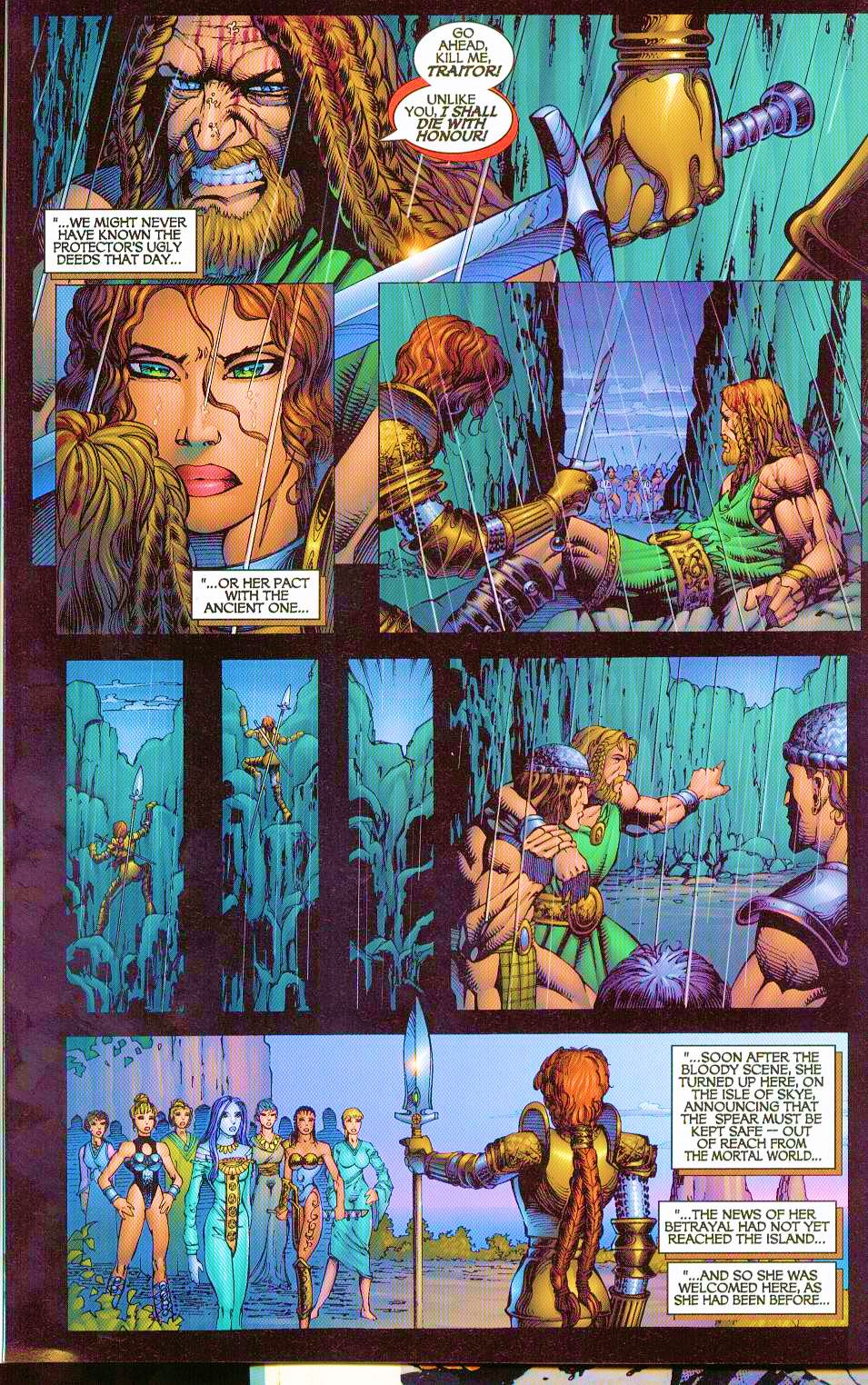Read online More Than Mortal:  Truths & Legends comic -  Issue #4 - 17