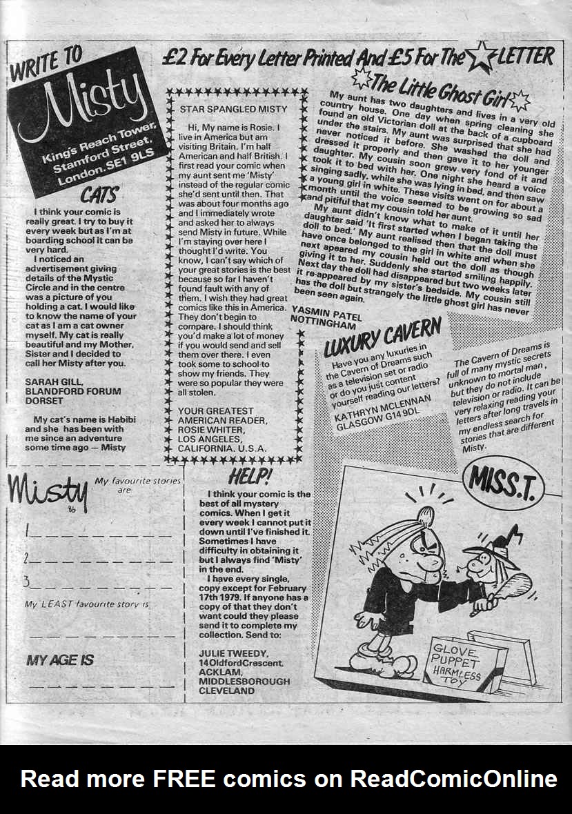 Read online Misty comic -  Issue #86 - 26